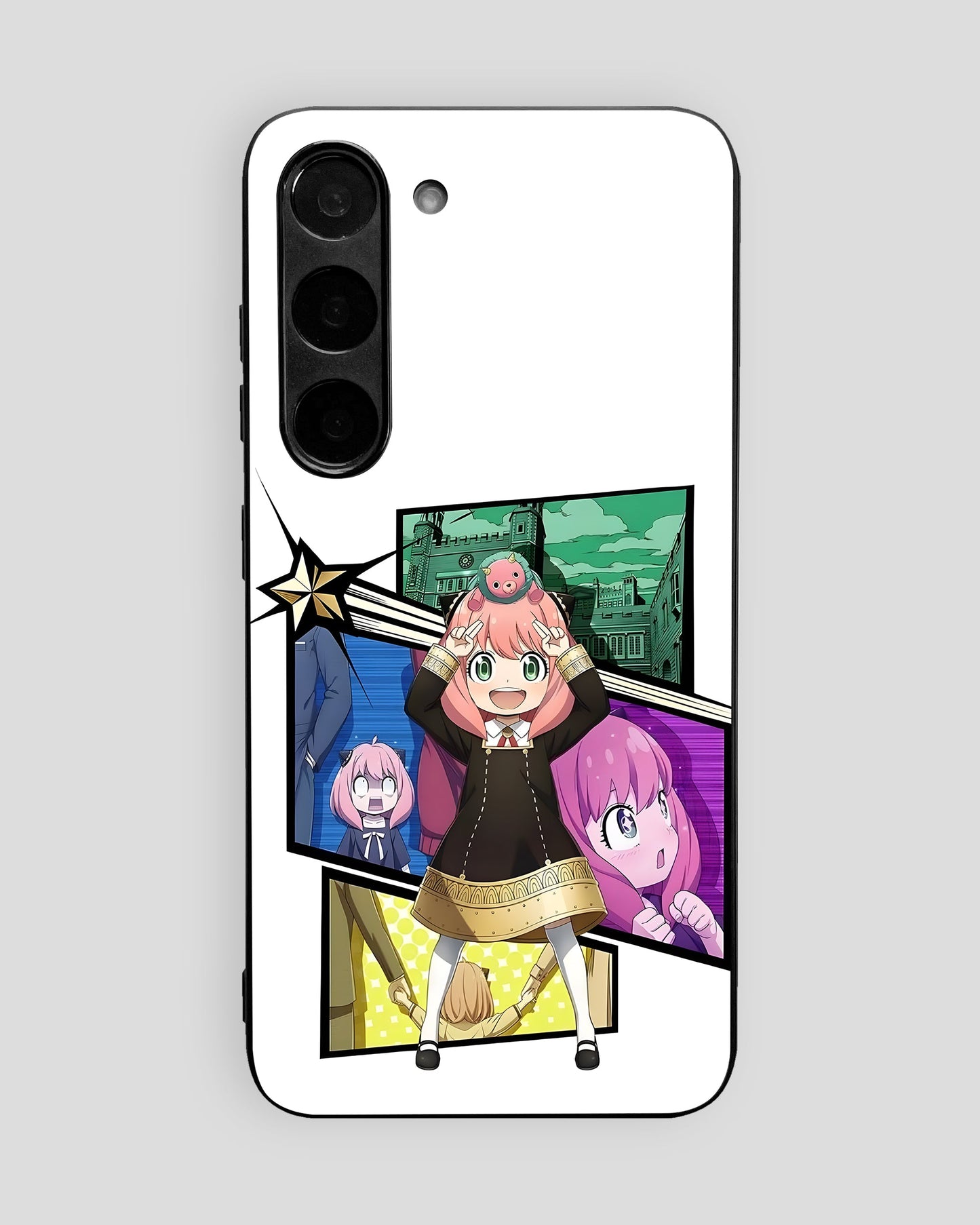 Spy X Family Glass Mobile Cover