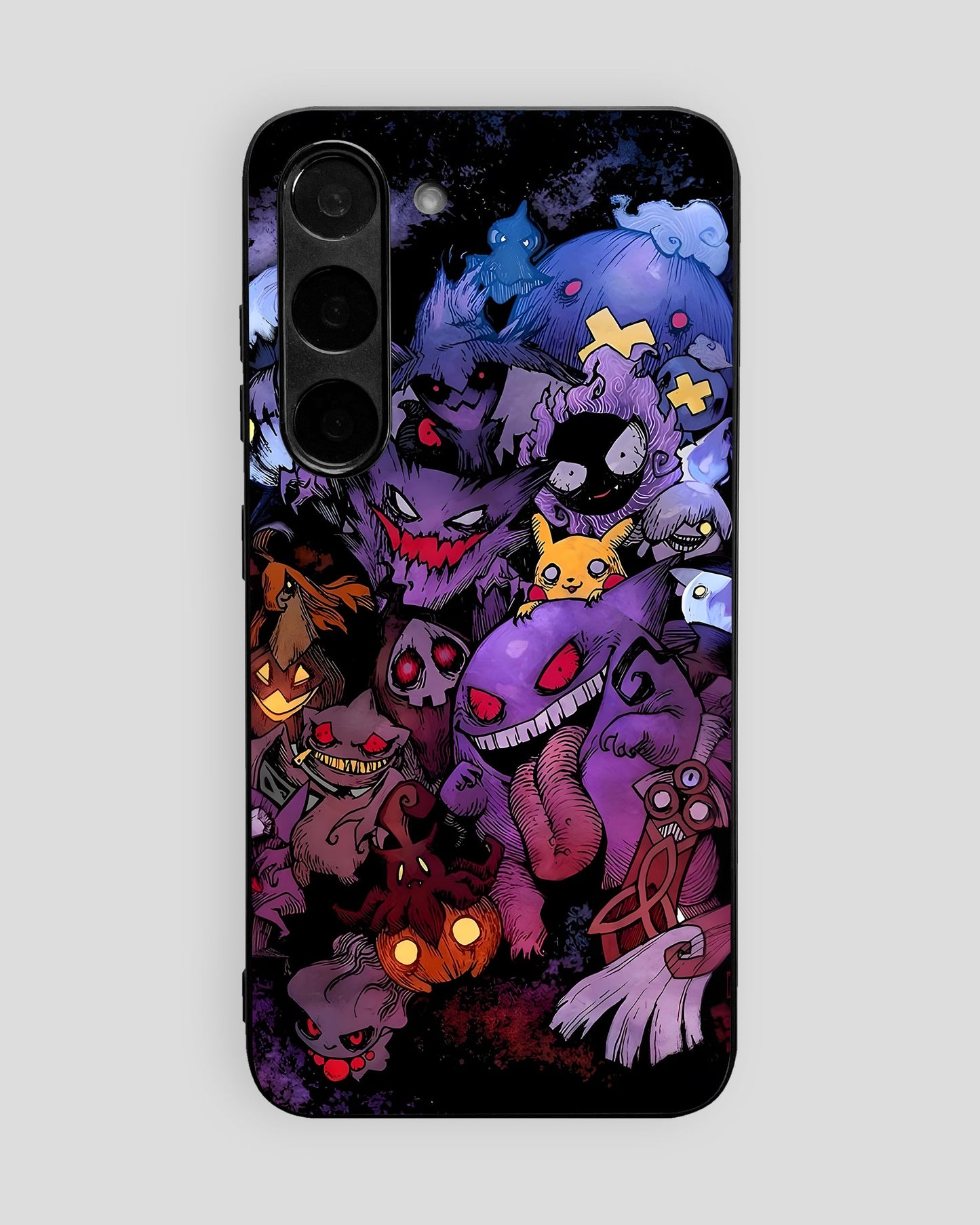Cartoon Glass Mobile Cover
