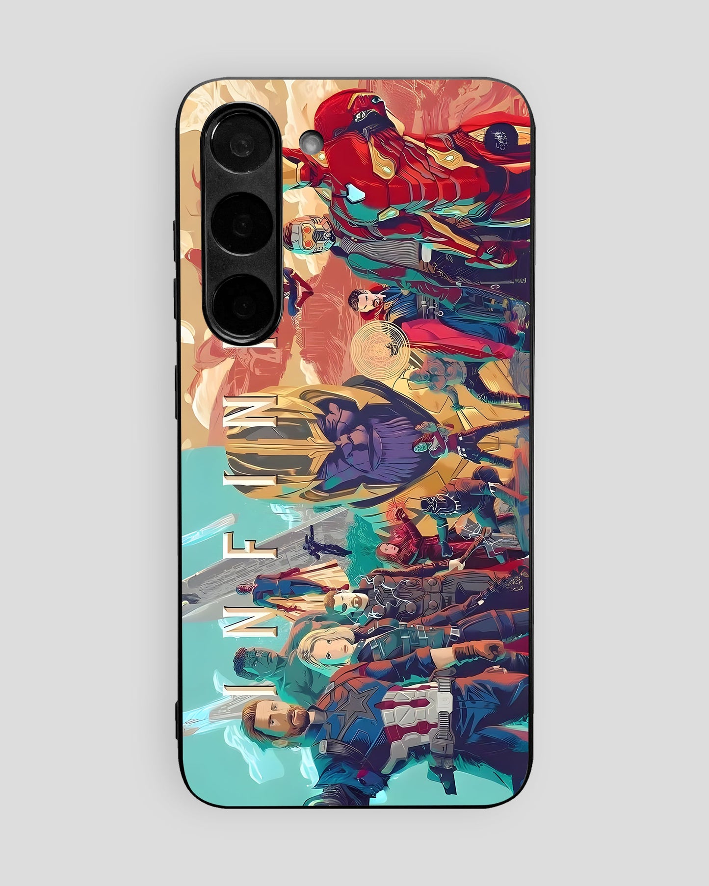 Marvel Glass Mobile Cover