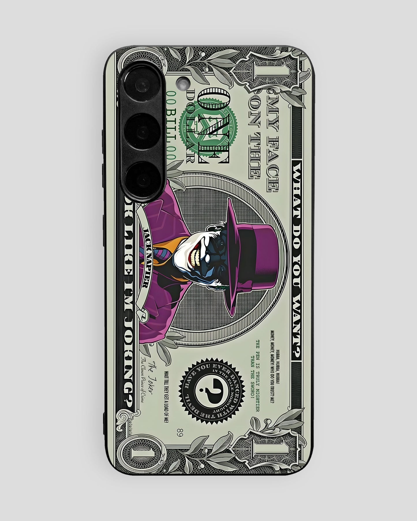 Dollar Glass Mobile Cover