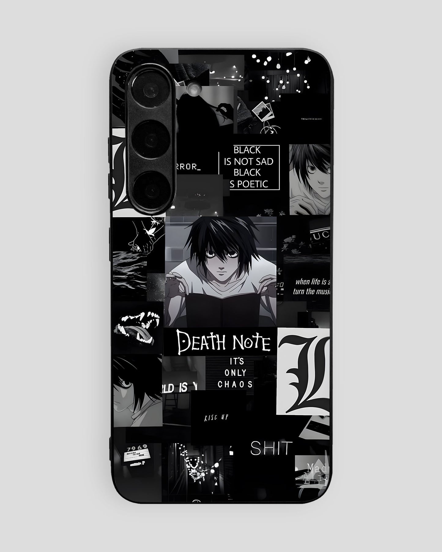 Death Note Glass Mobile Cover