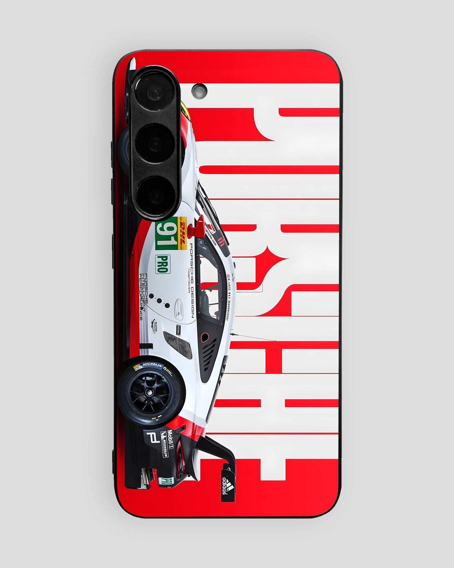 Sports Car Glass Mobile Cover