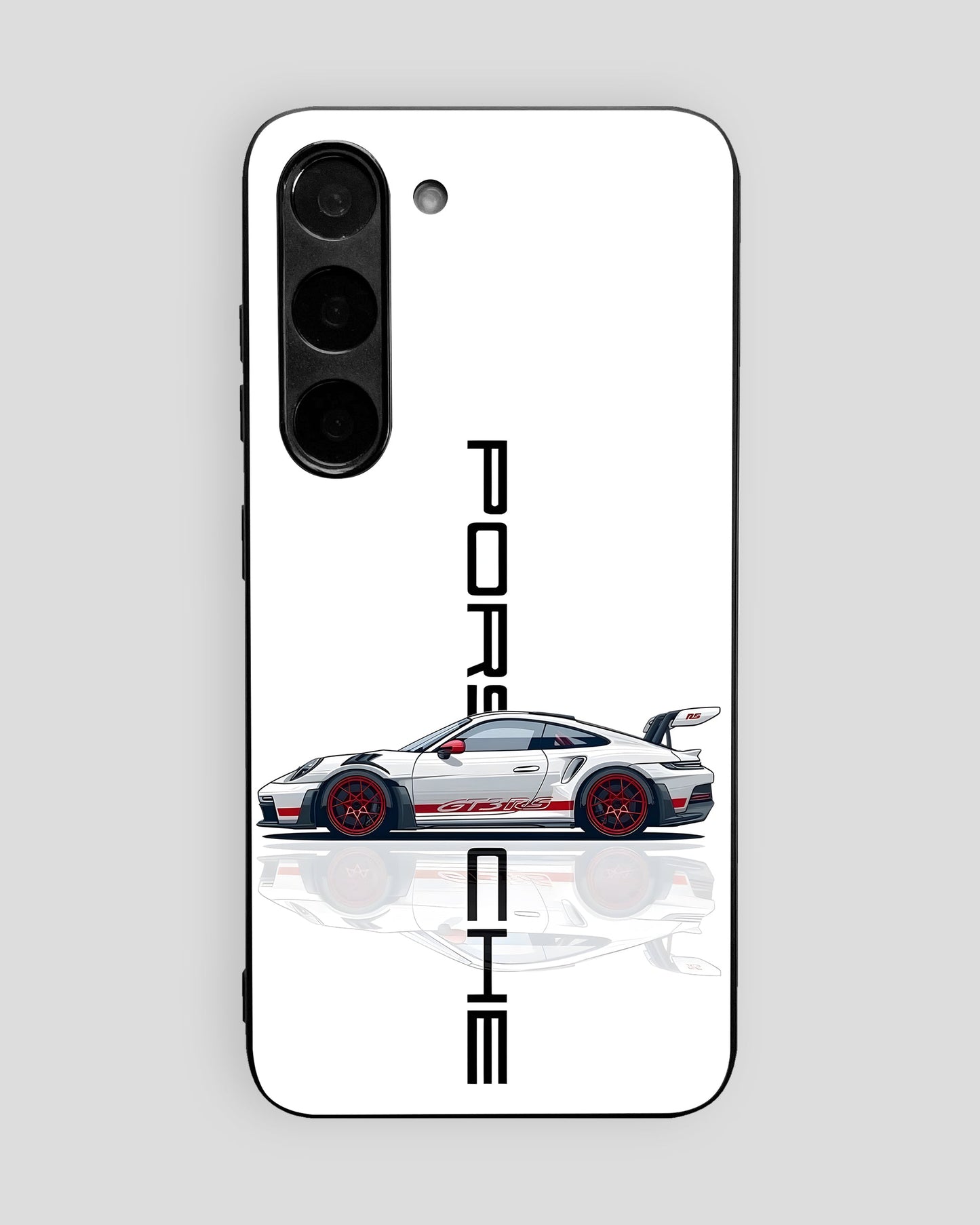 Sports Car Glass Mobile Cover