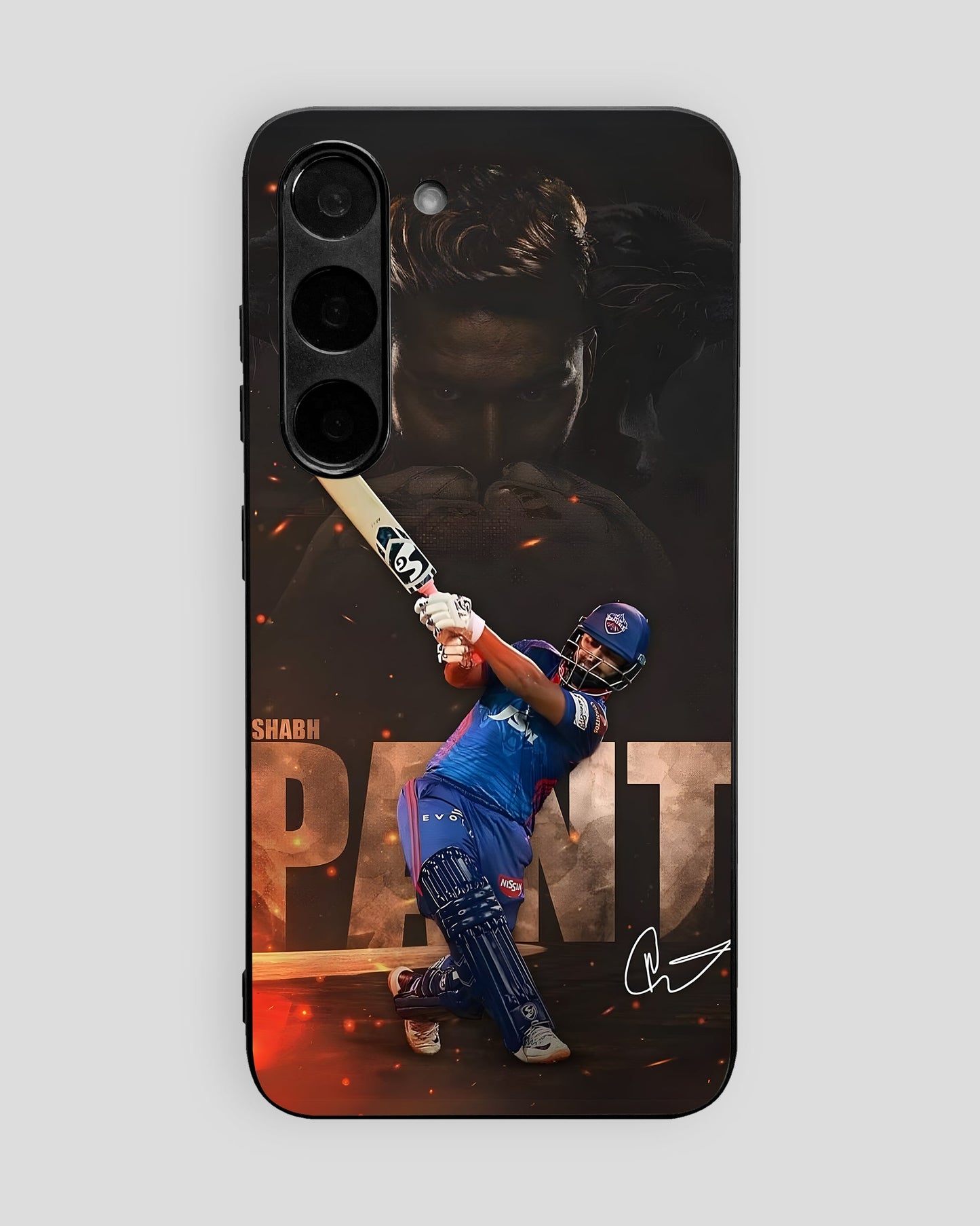 Cricket Glass Mobile Cover