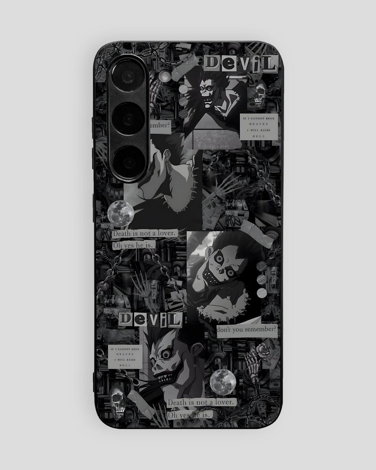 Death Note Glass Mobile Cover