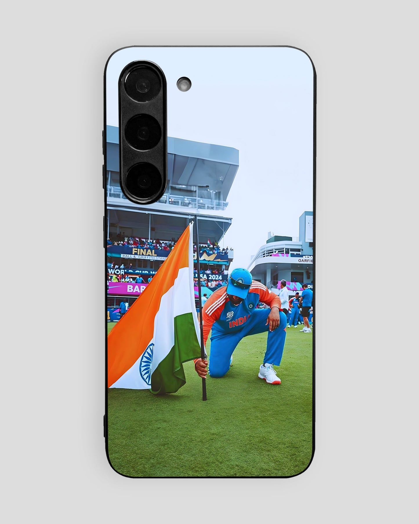 Cricket Glass Mobile Cover