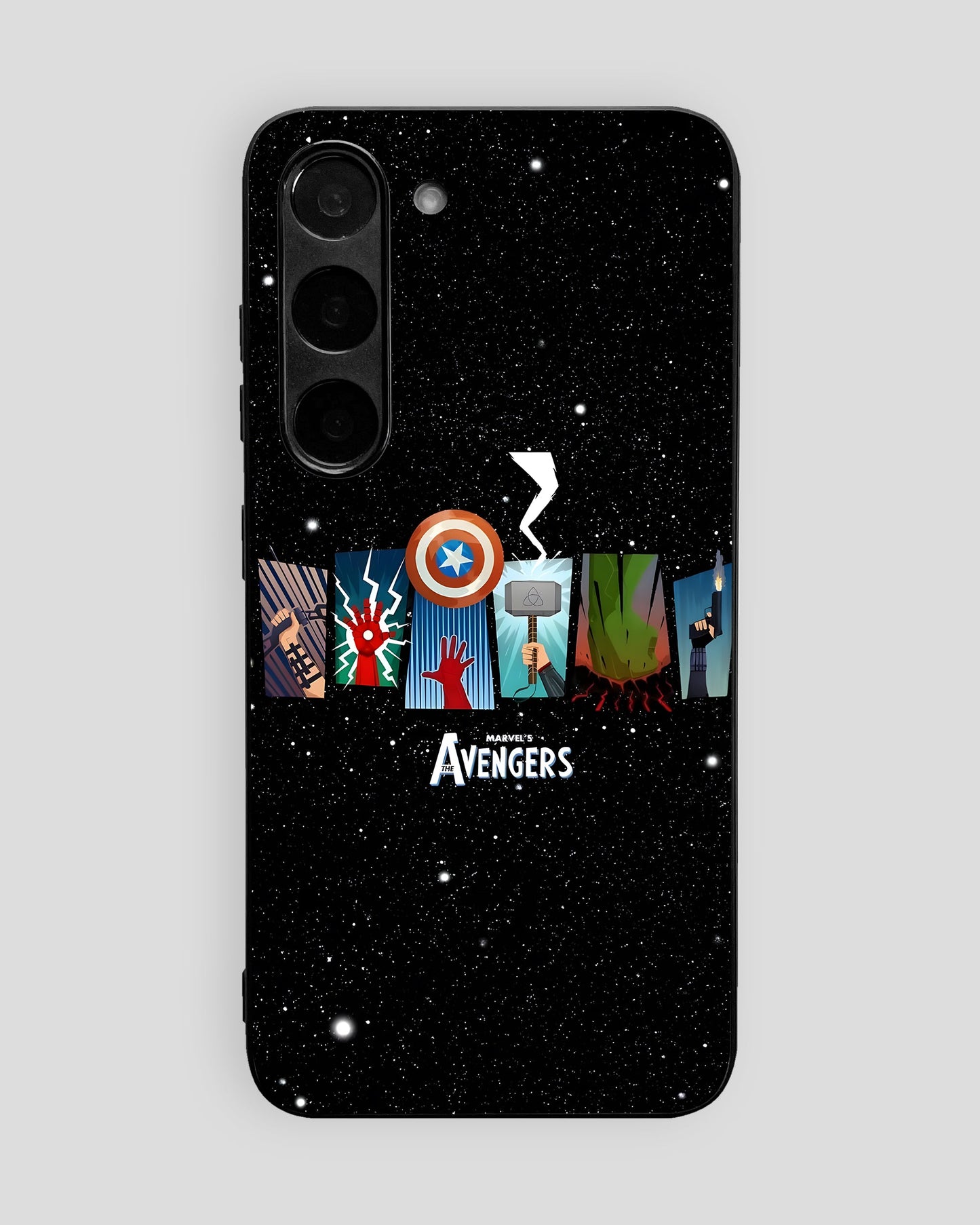 Marvel Glass Mobile Cover
