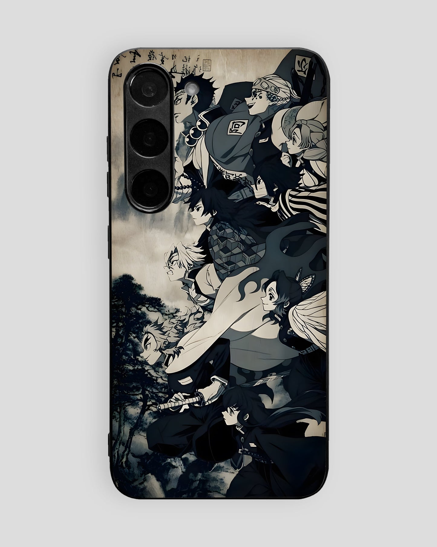 Demon Slayer Glass Mobile Cover