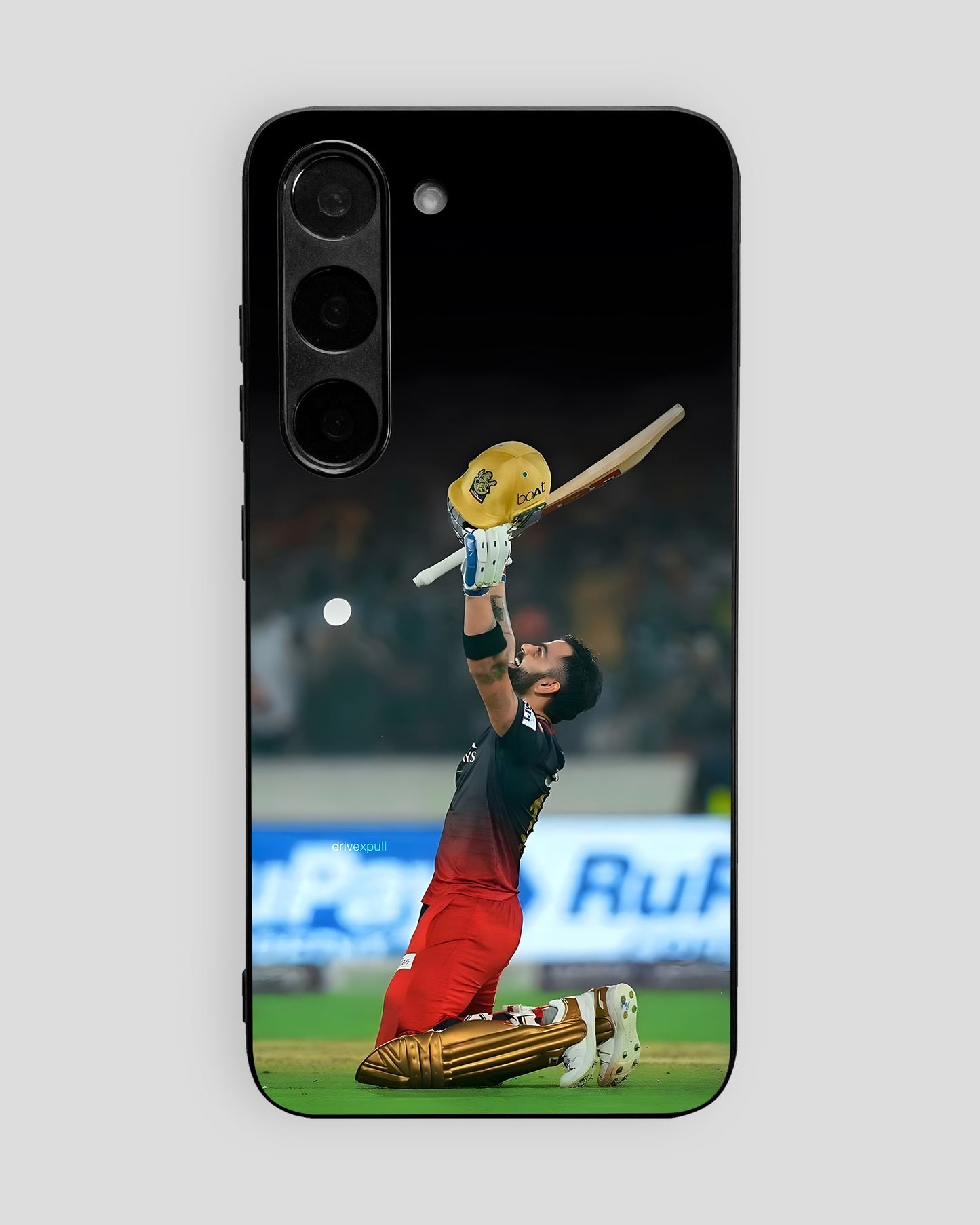 Cricket Glass Mobile Cover