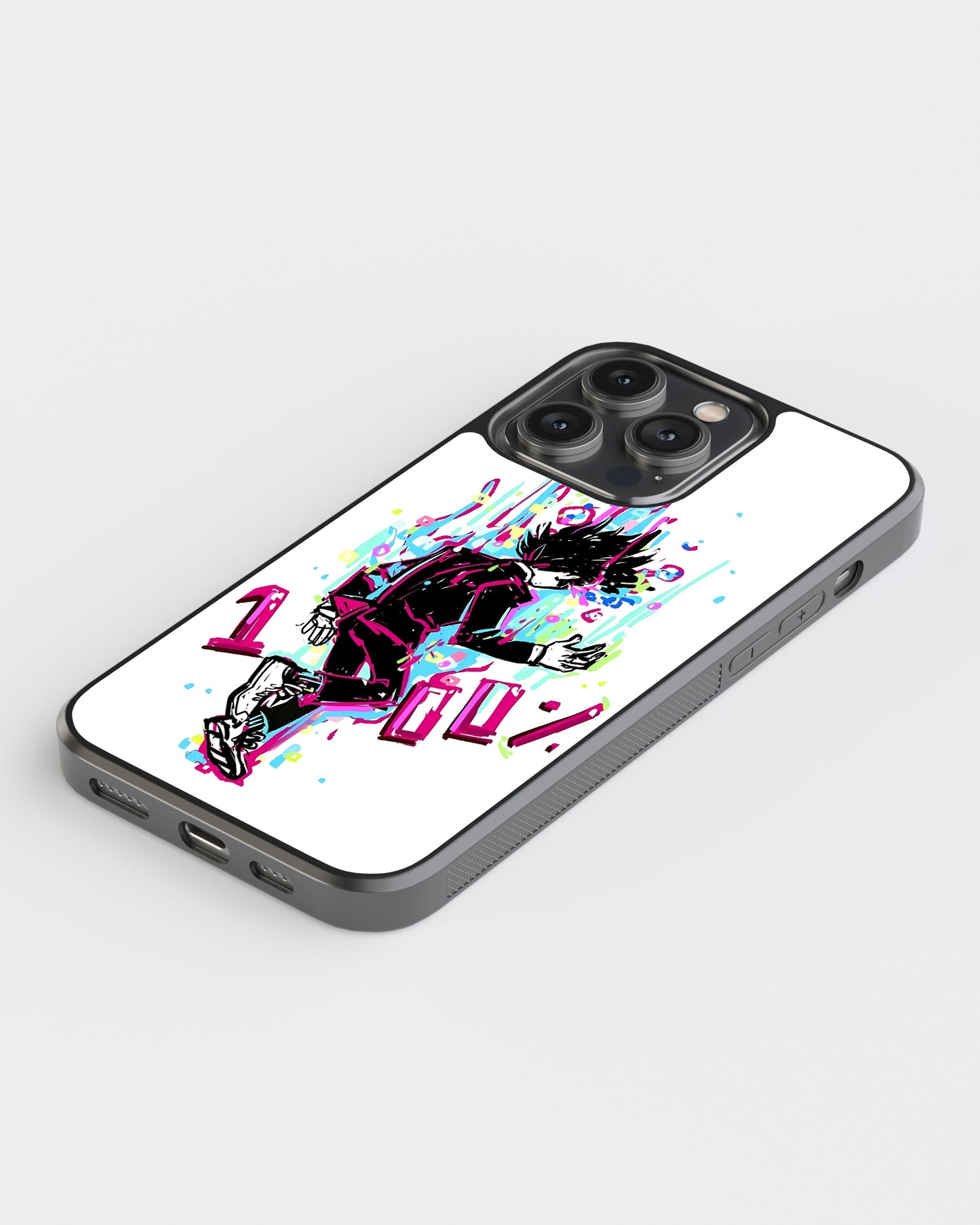 Mob Psycho Glass Mobile Case