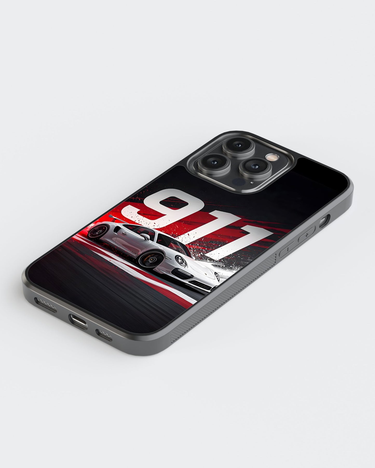 Sports Car Glass Mobile Case