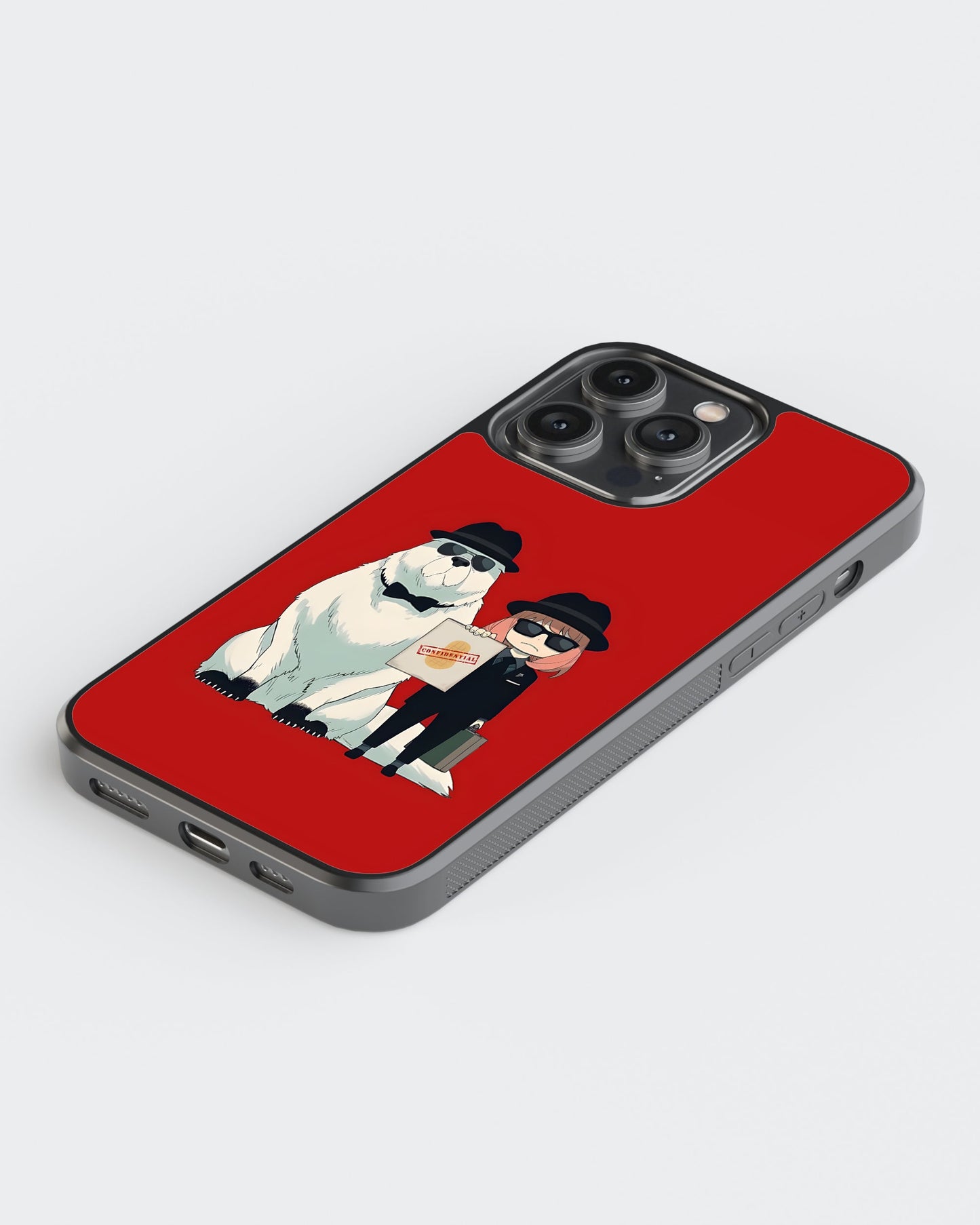 Spy X Family Glass Mobile Case