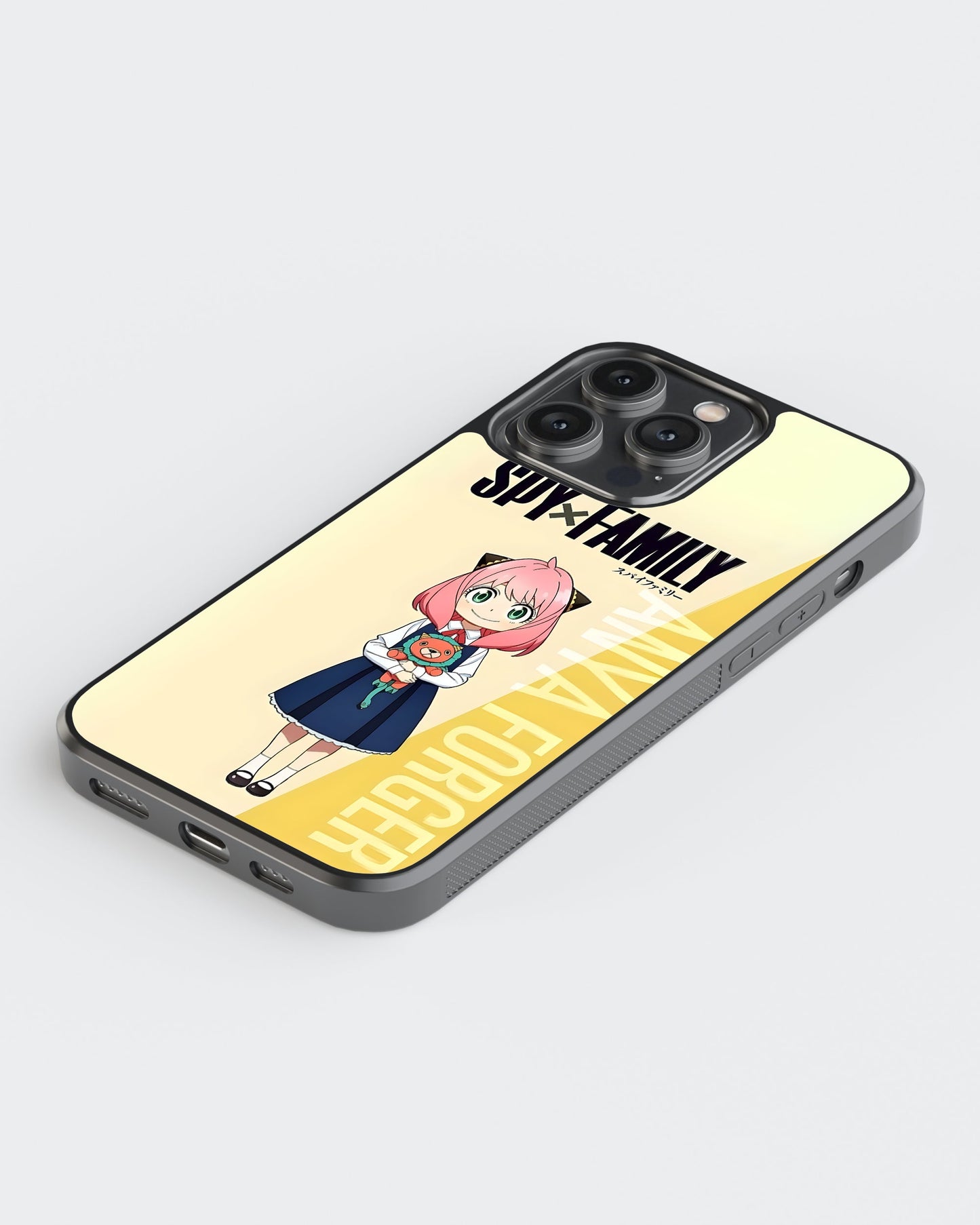Spy X Family Glass Mobile Case