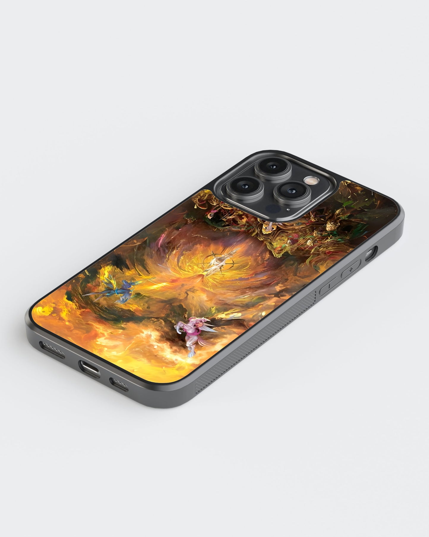 Cartoon Glass Mobile Case