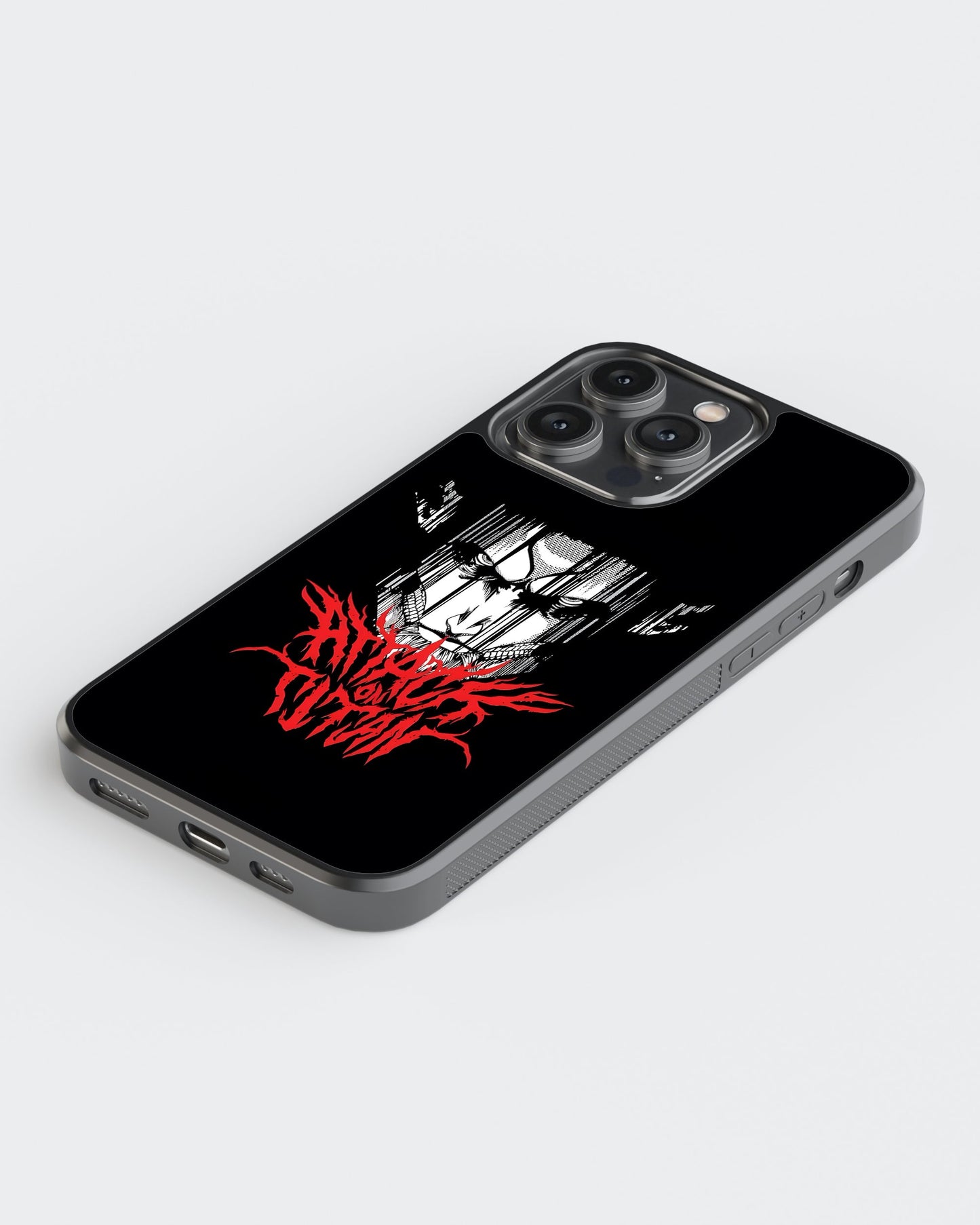 Attack On Titan Glass Mobile Case
