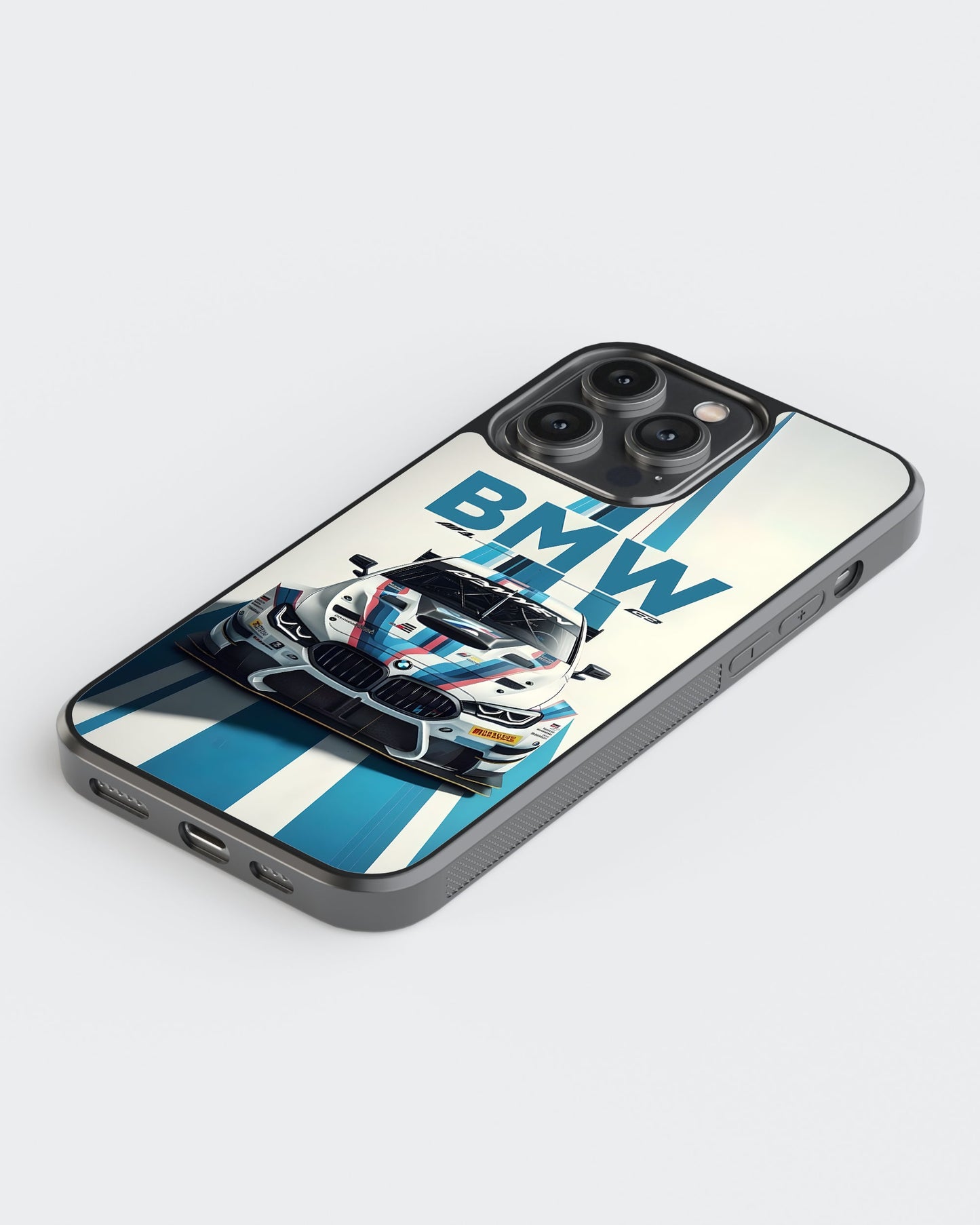 Sports Car Glass Mobile Case