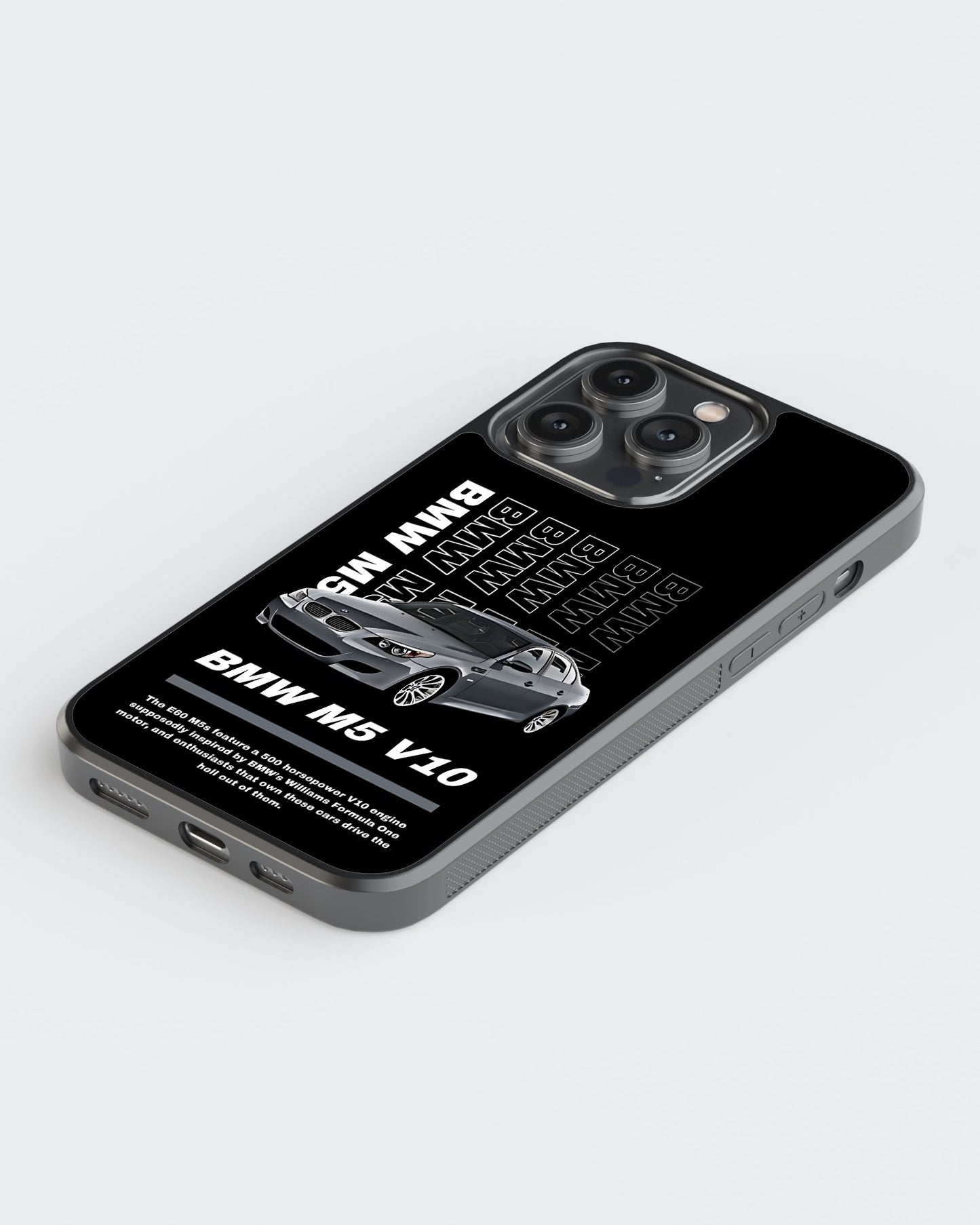 Sports Car Glass Mobile Case
