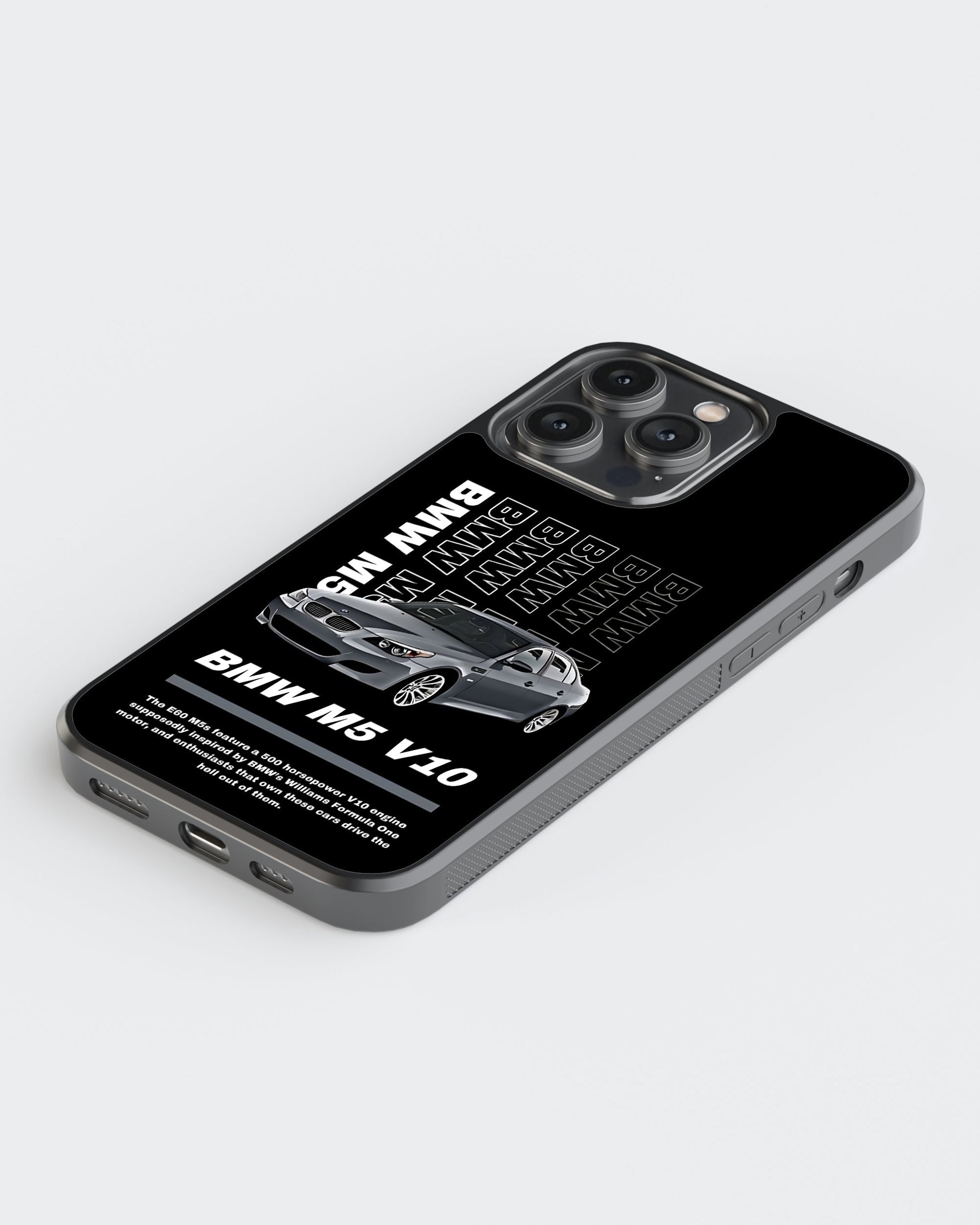 Sports Car Glass Mobile Case
