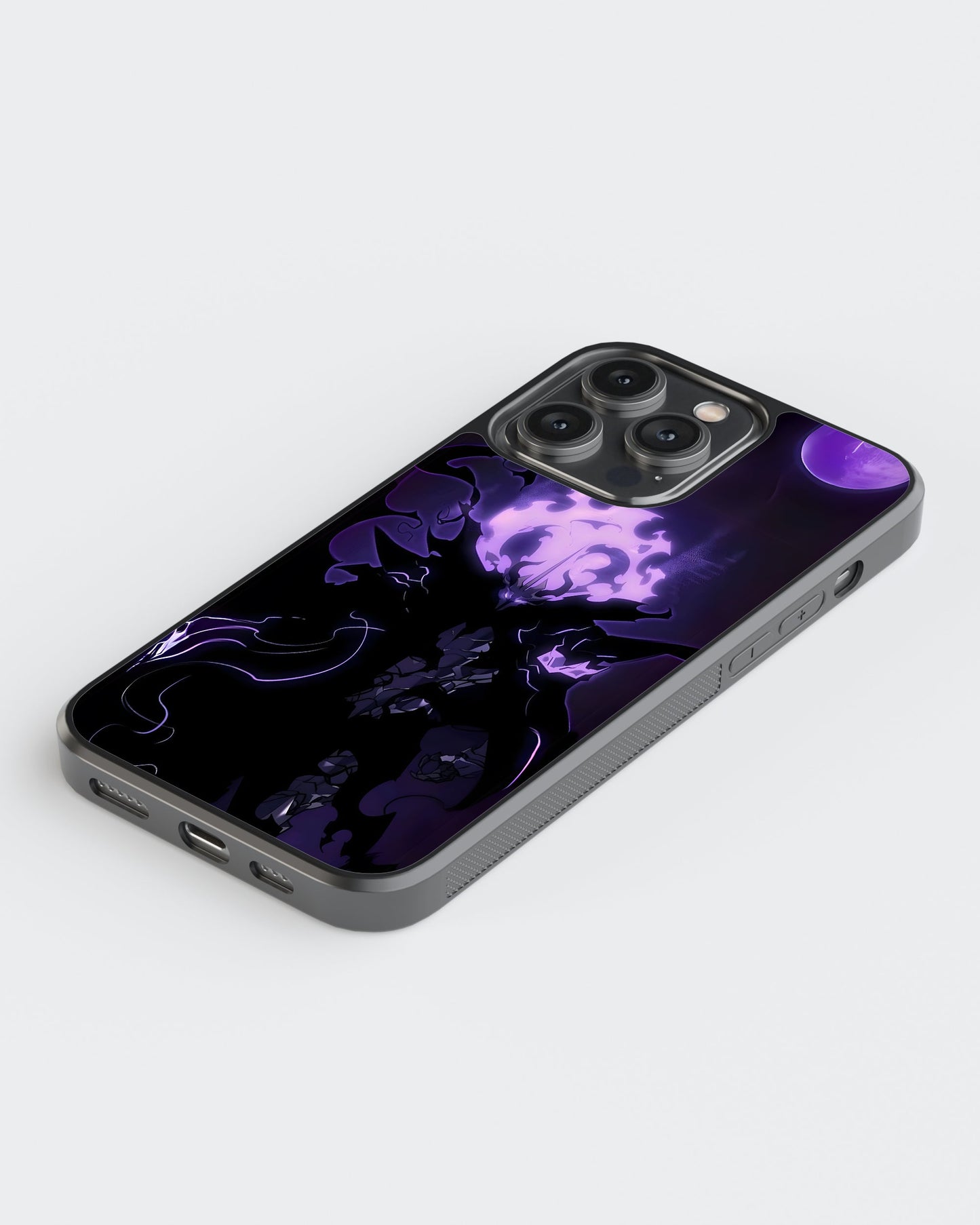 Solo Leveling Glass Mobile Case