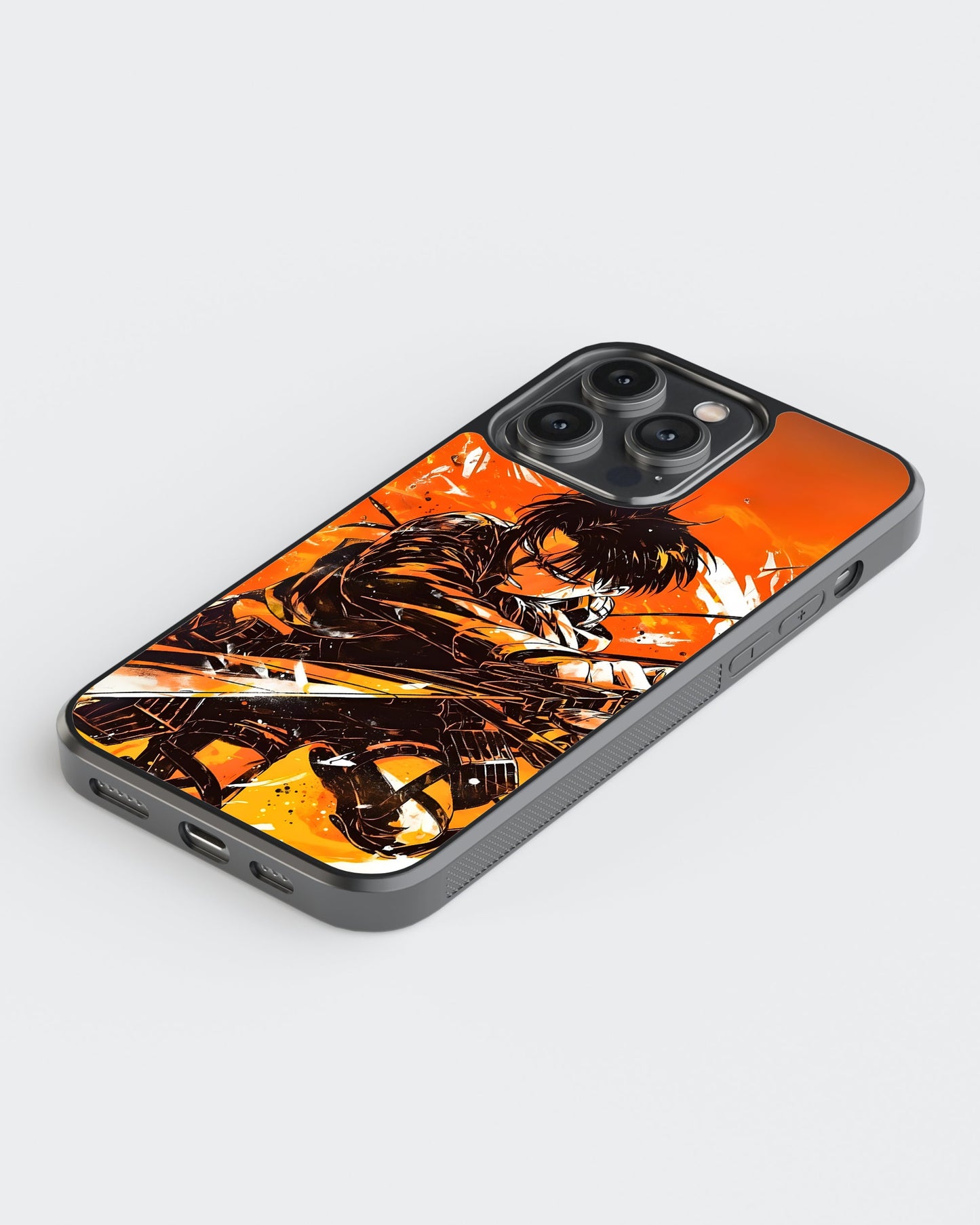 Attack On Titan Glass Mobile Case