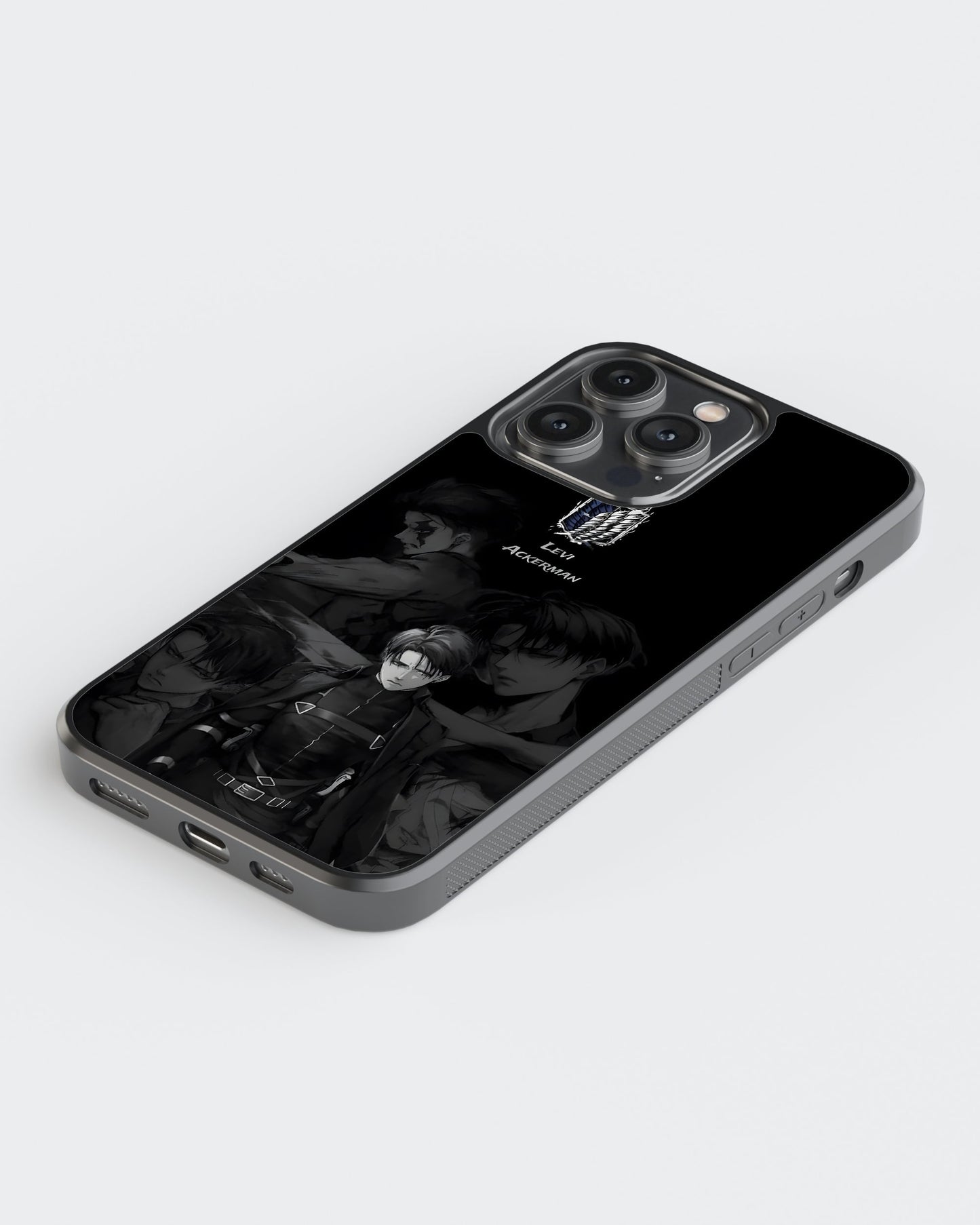 Attack On Titan Glass Mobile Case