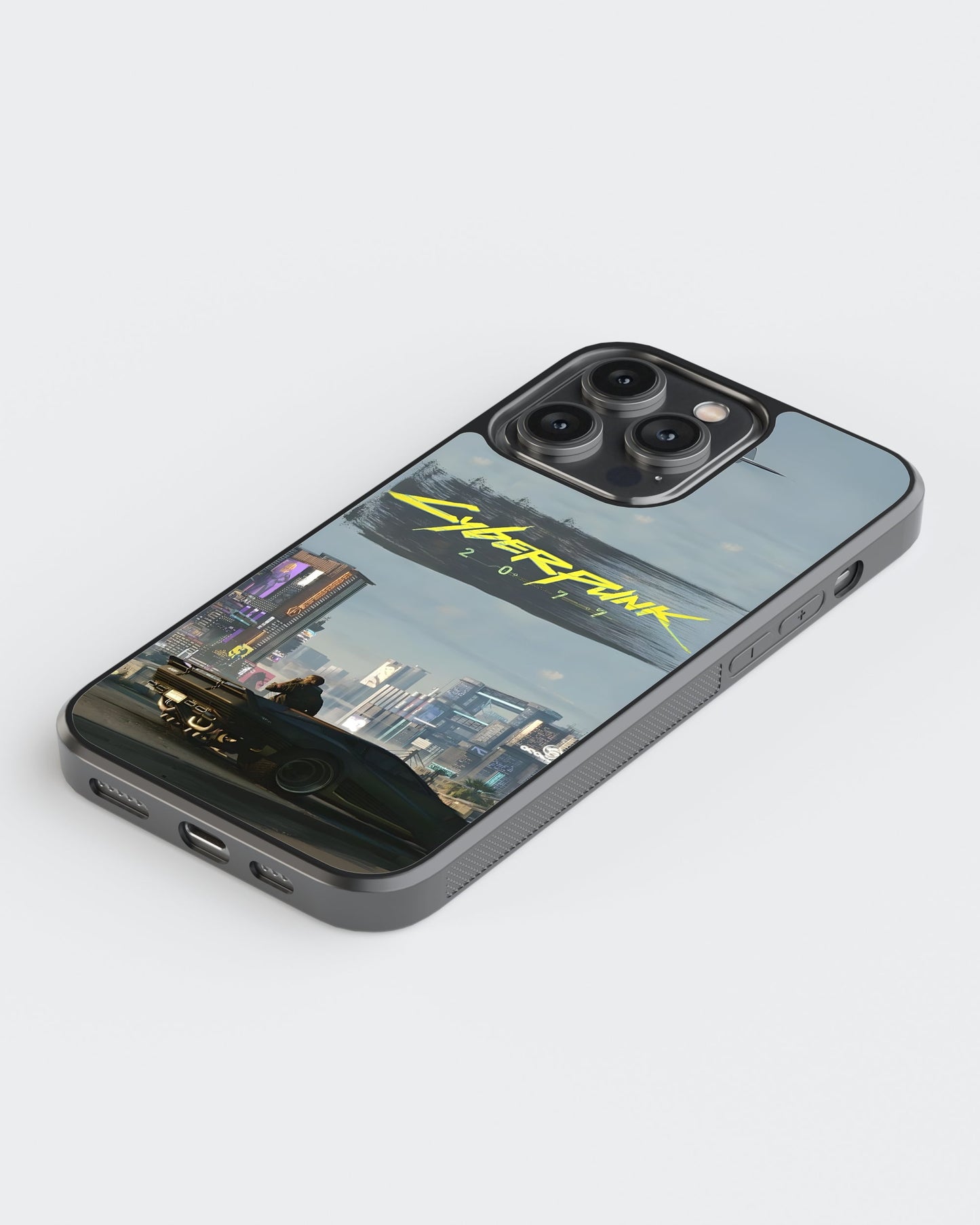 Cyberpunk Glass Mobile Case