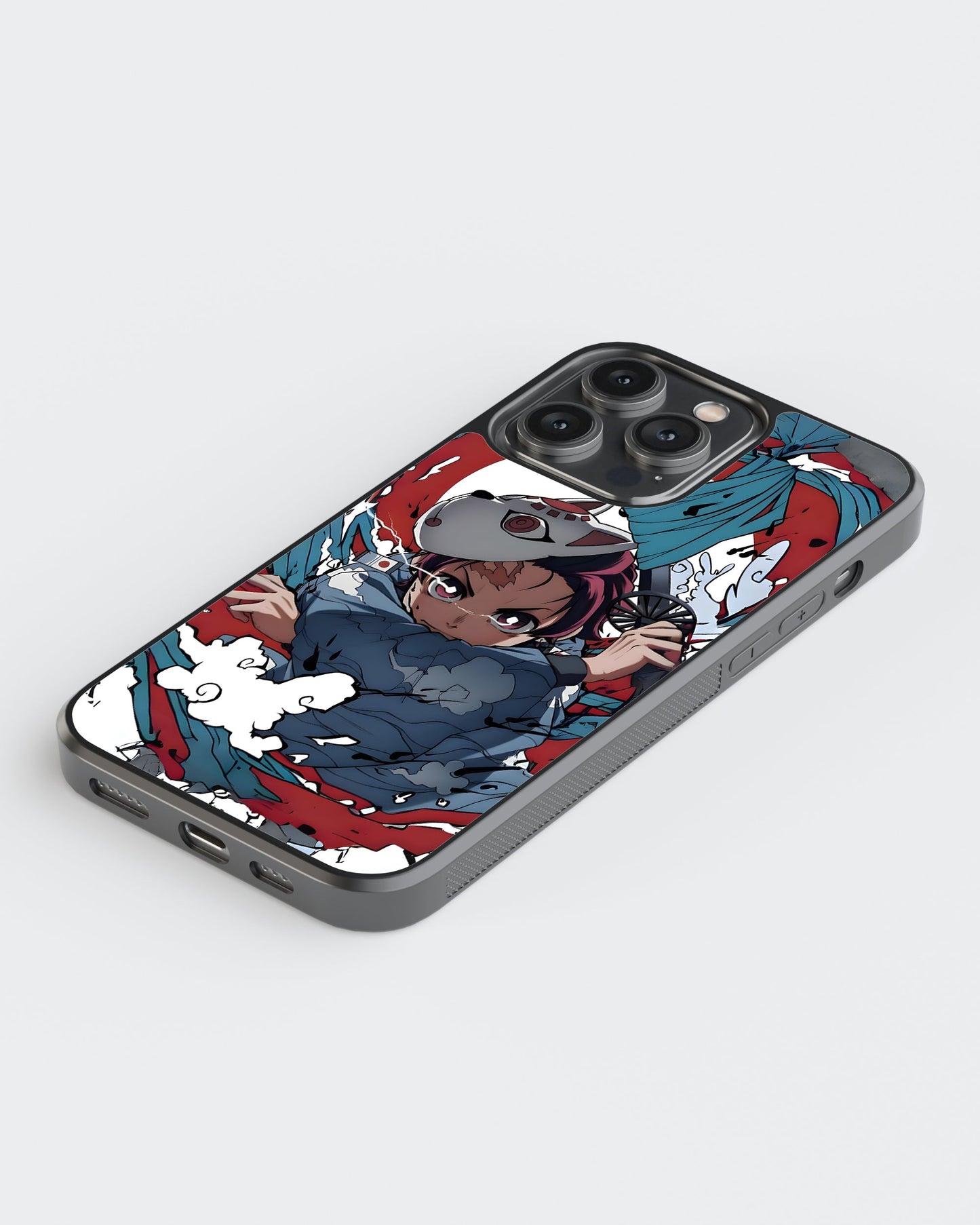 Demon Slayer Glass Mobile Case