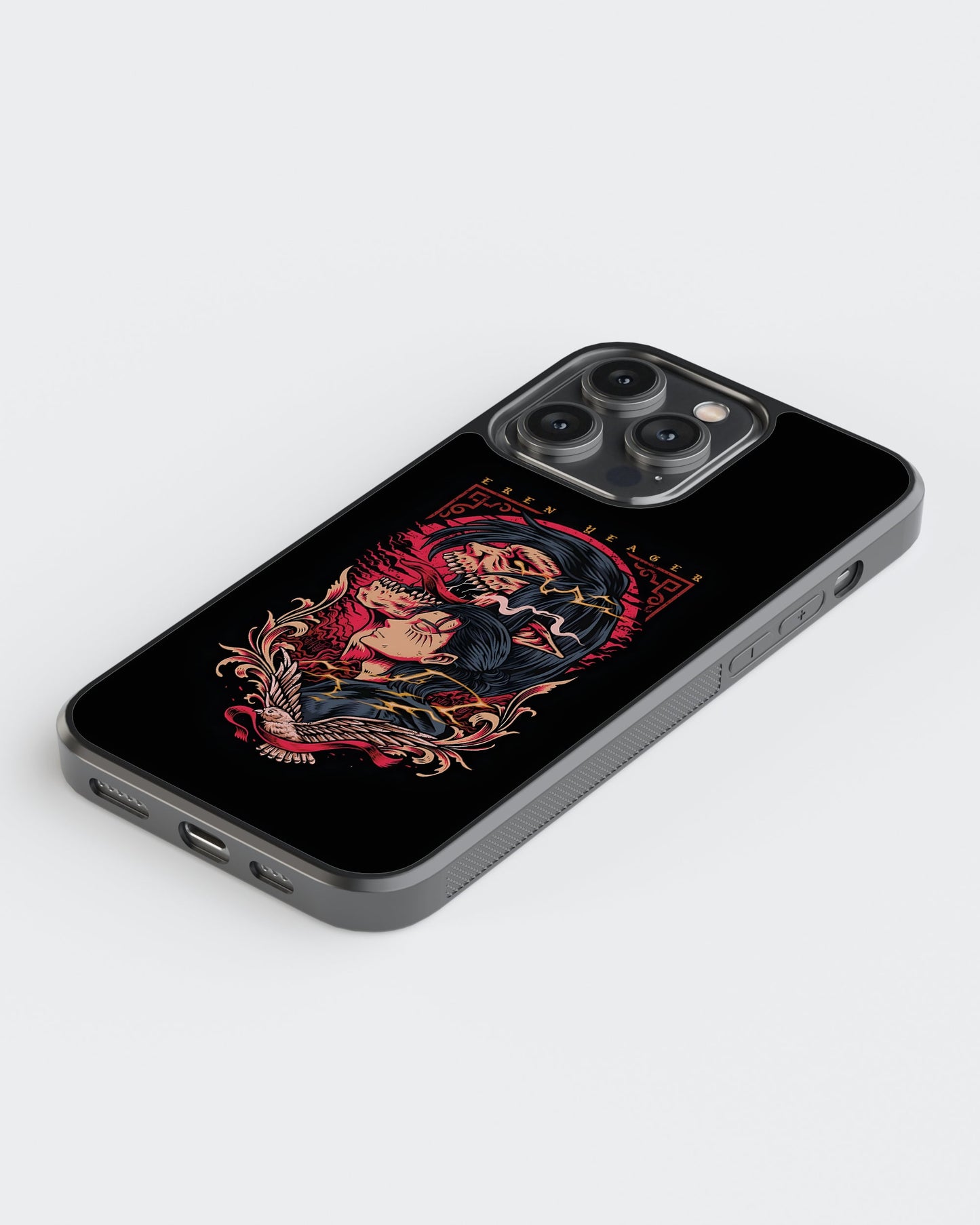 Attack On Titan Glass Mobile Case