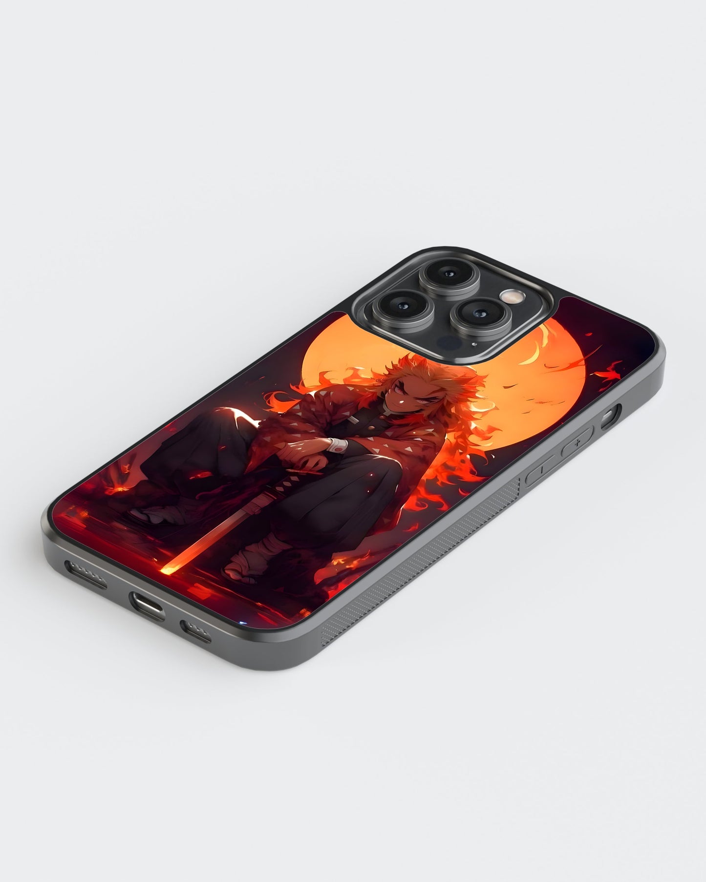 Demon Slayer Glass Mobile Case