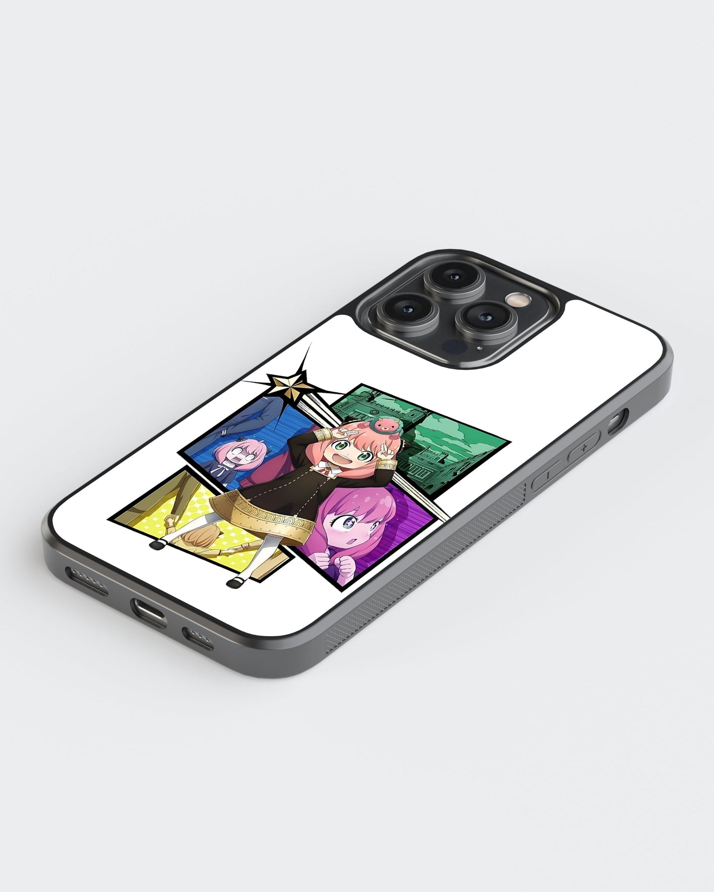 Spy X Family Glass Mobile Case