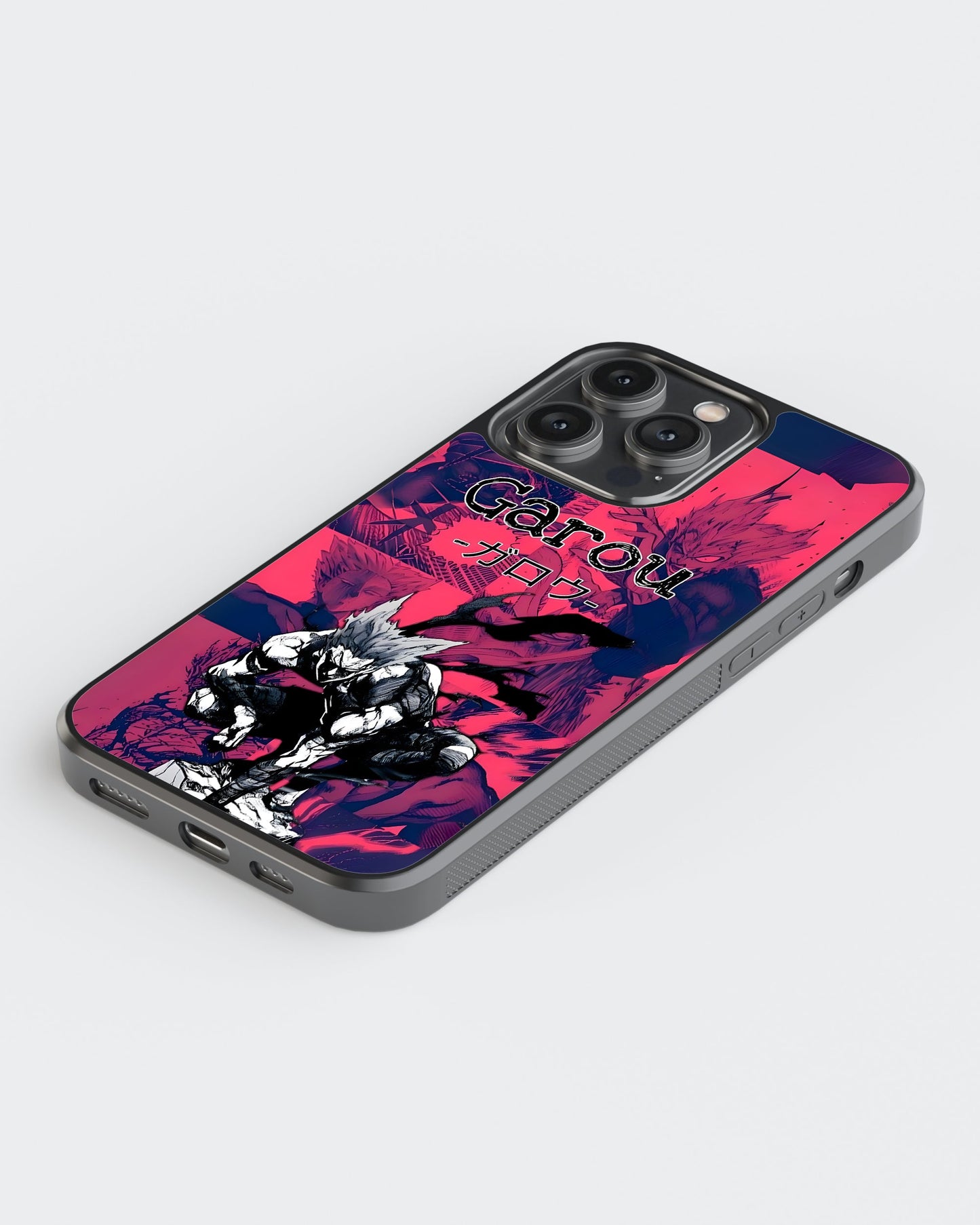 One Punch Man Glass Mobile Case