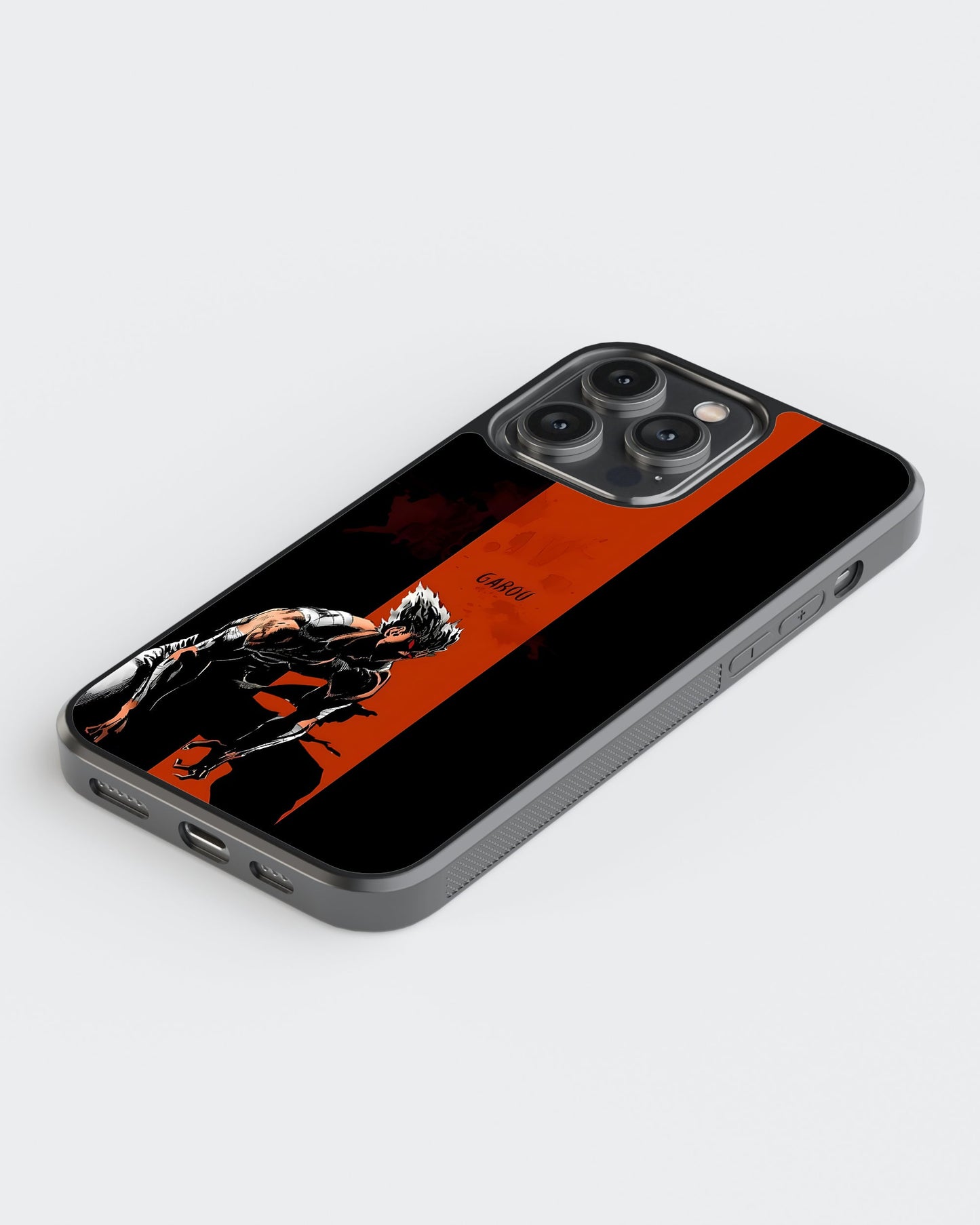 One Punch Man Glass Mobile Case