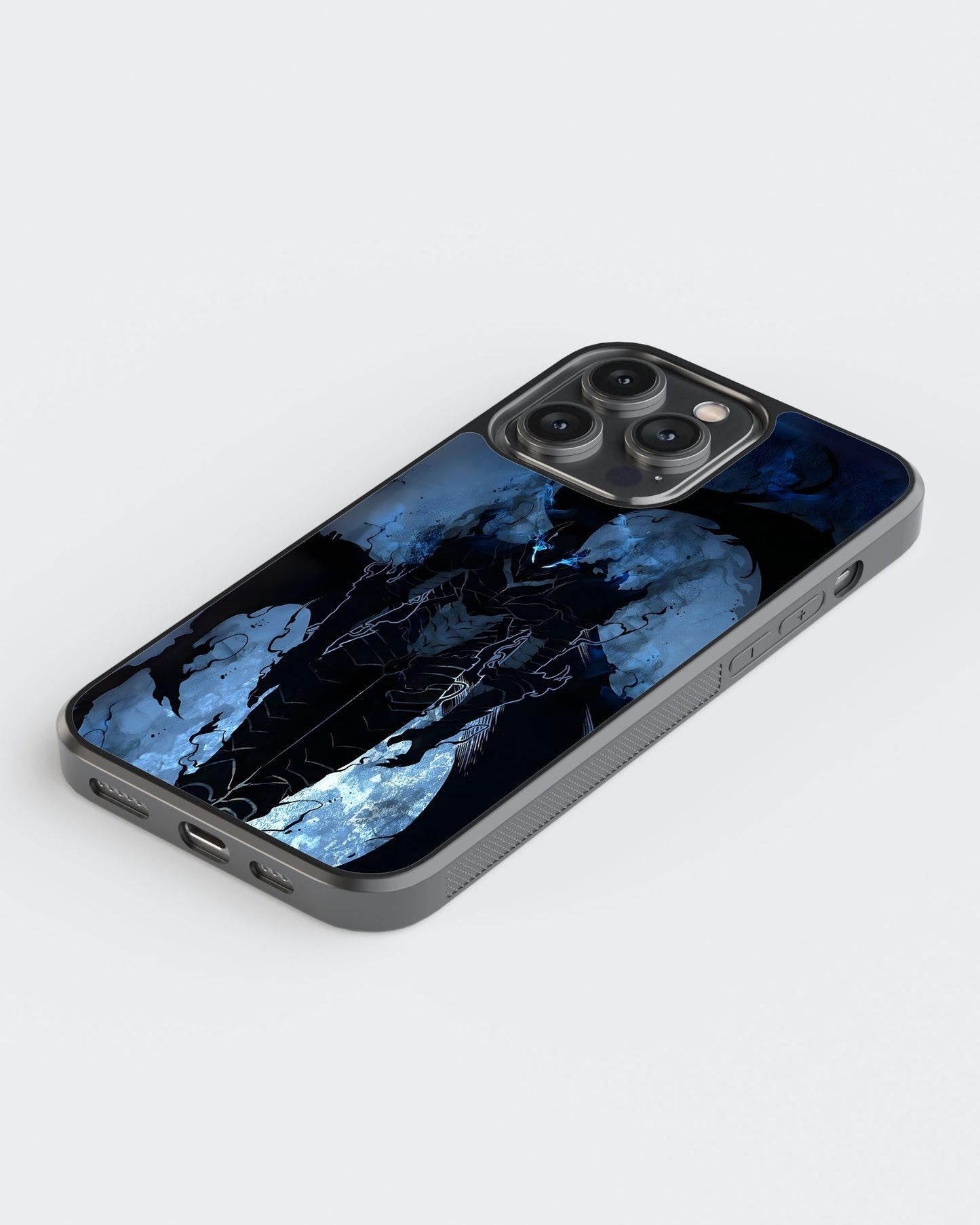 Solo Leveling Glass Mobile Case