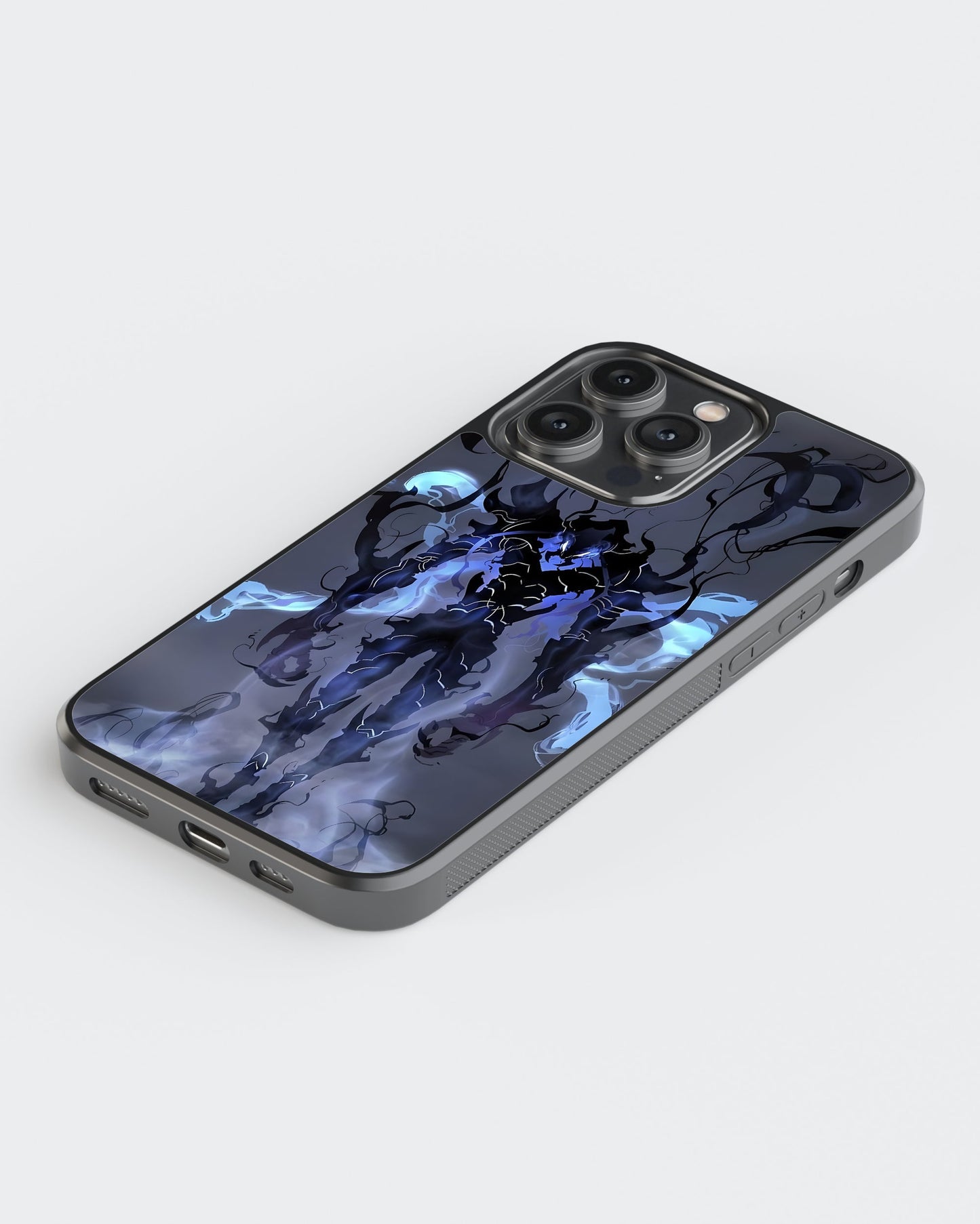 Solo Leveling Glass Mobile Case