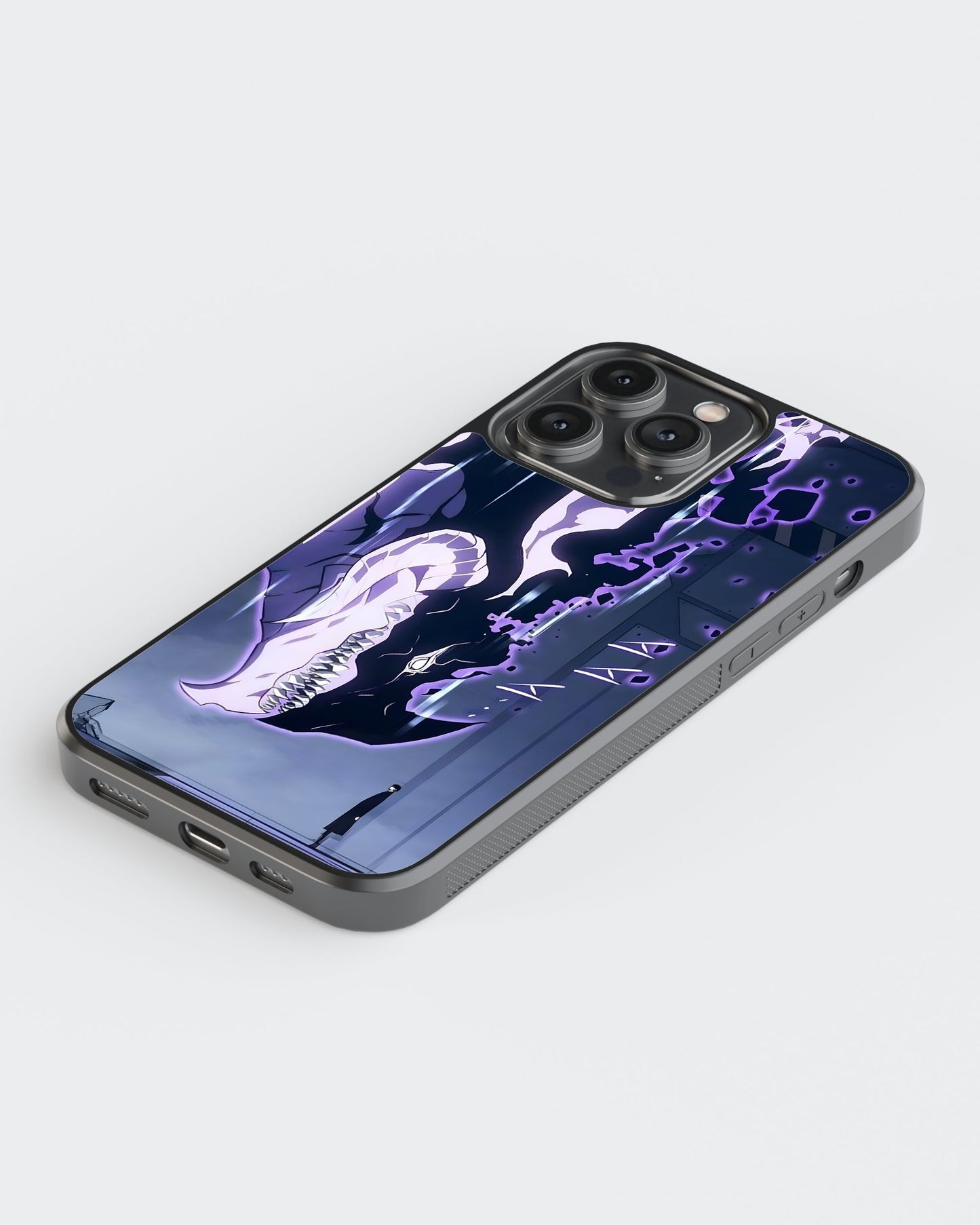 Solo Leveling Glass Mobile Case