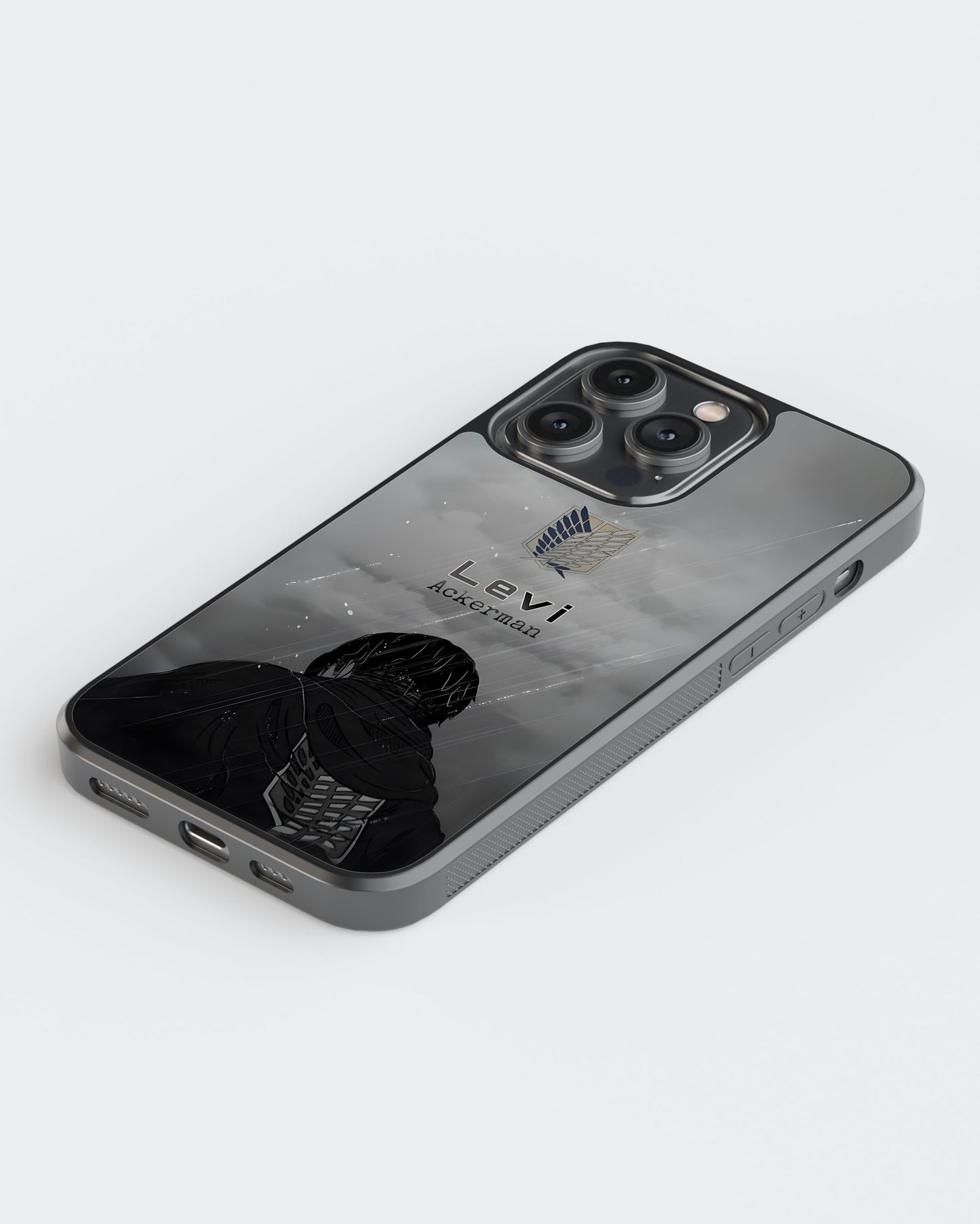 Attack On Titan Glass Mobile Case