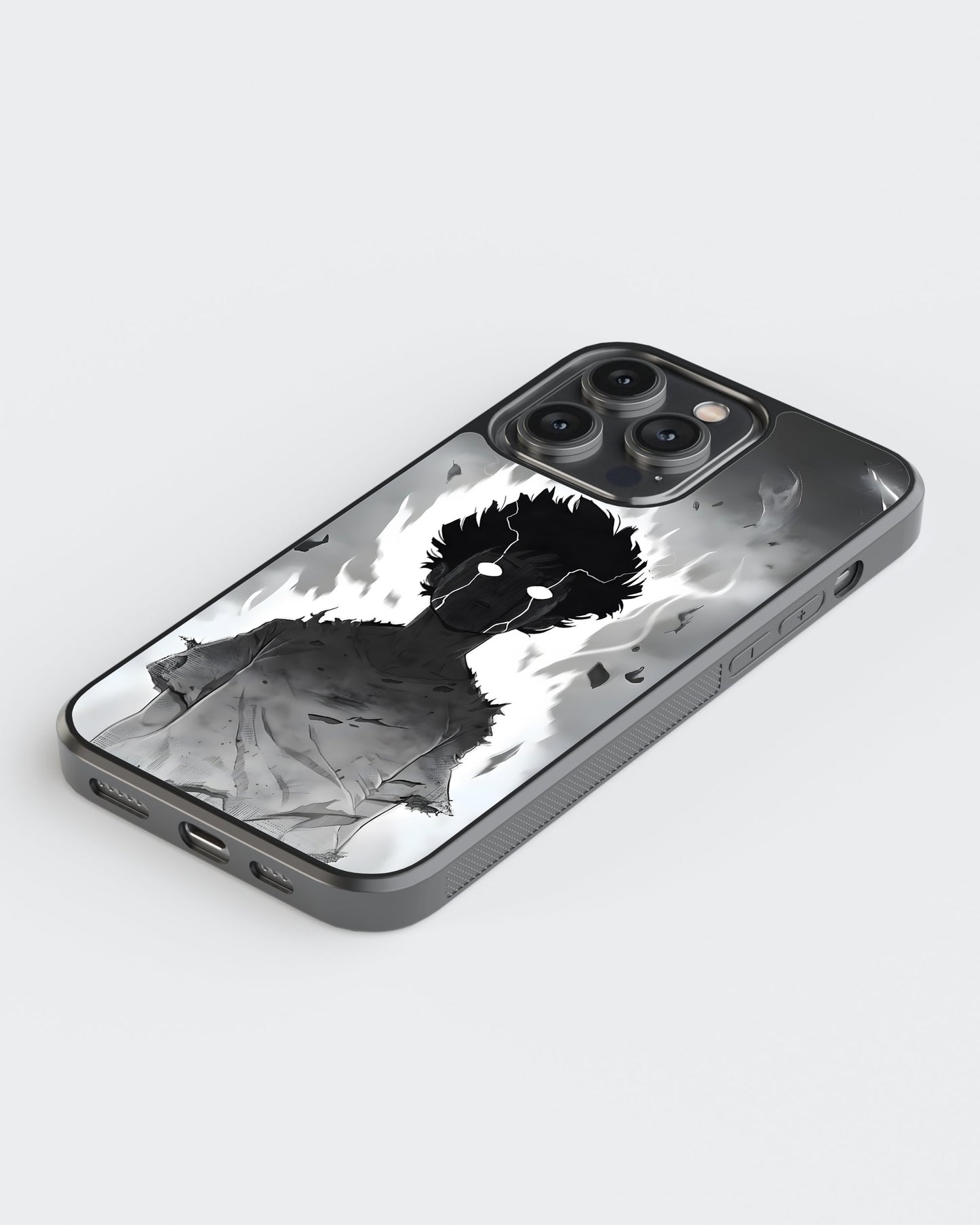 Mob Psycho Glass Mobile Case