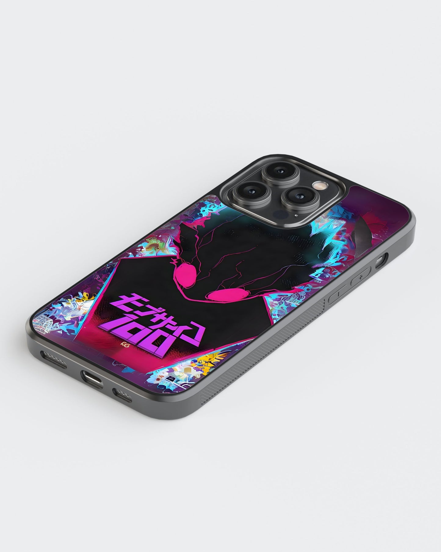 Mob Psycho Glass Mobile Case
