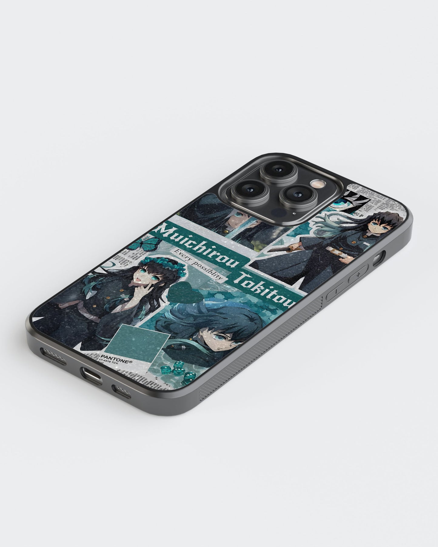 Demon Slayer Glass Mobile Case