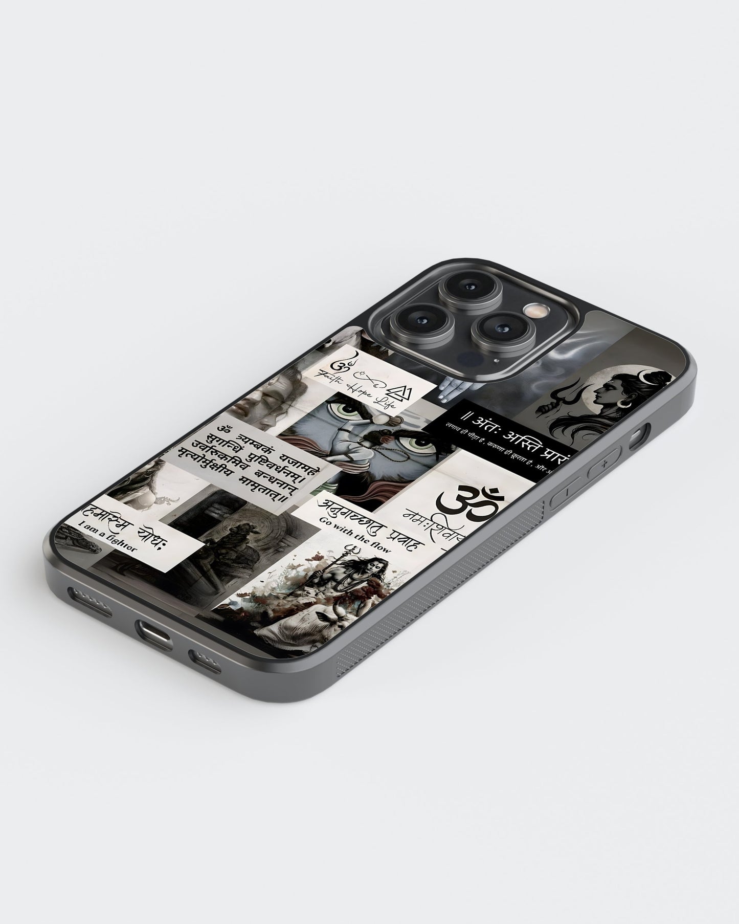 Hindu Gods Glass Mobile Case