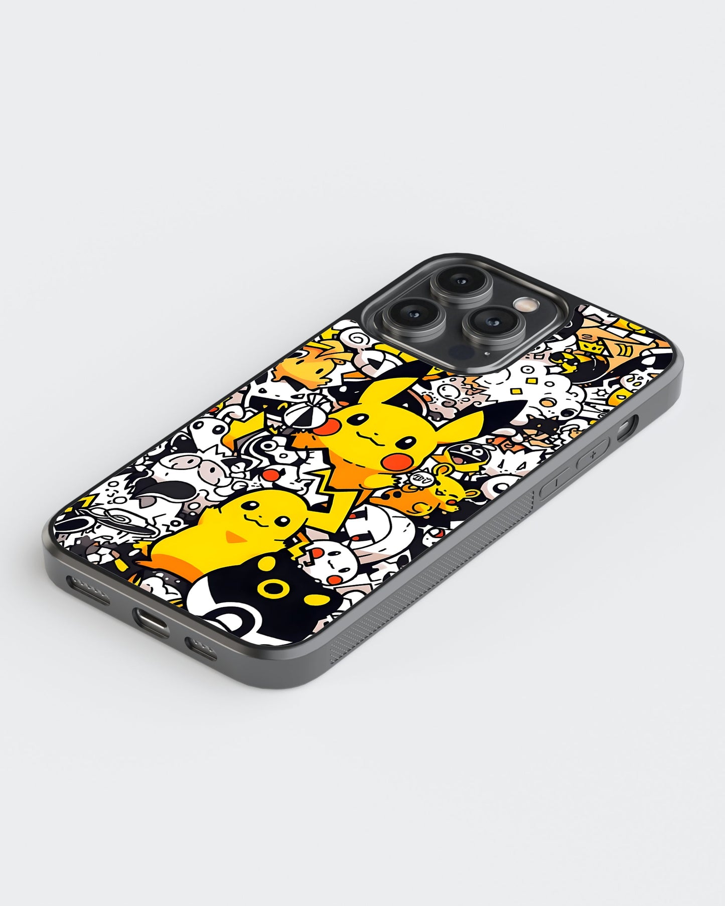 Cartoon Glass Mobile Case