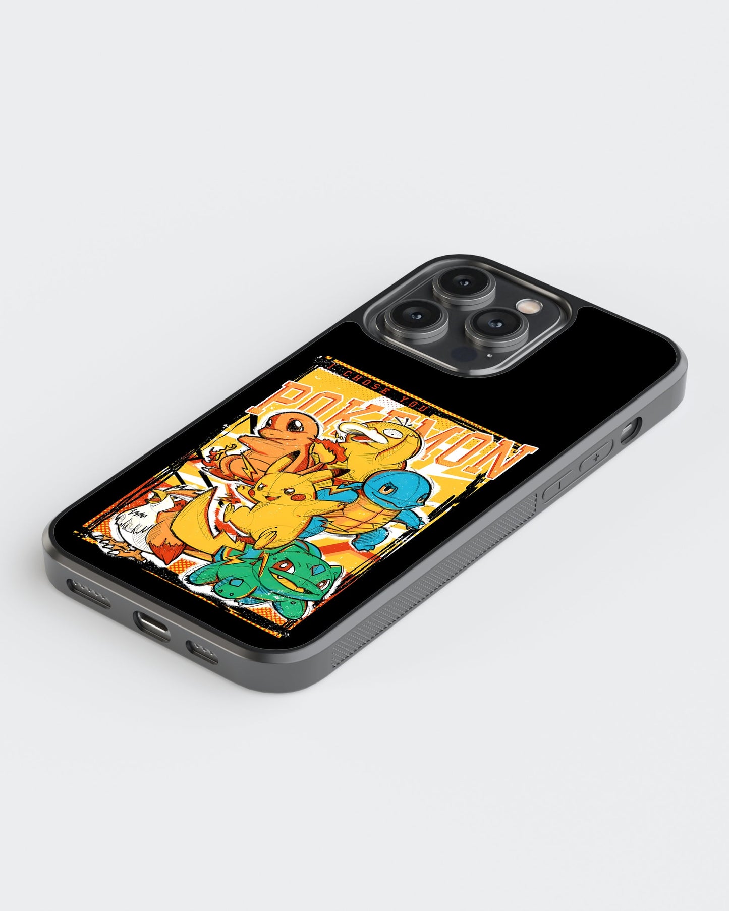 Cartoon Glass Mobile Case