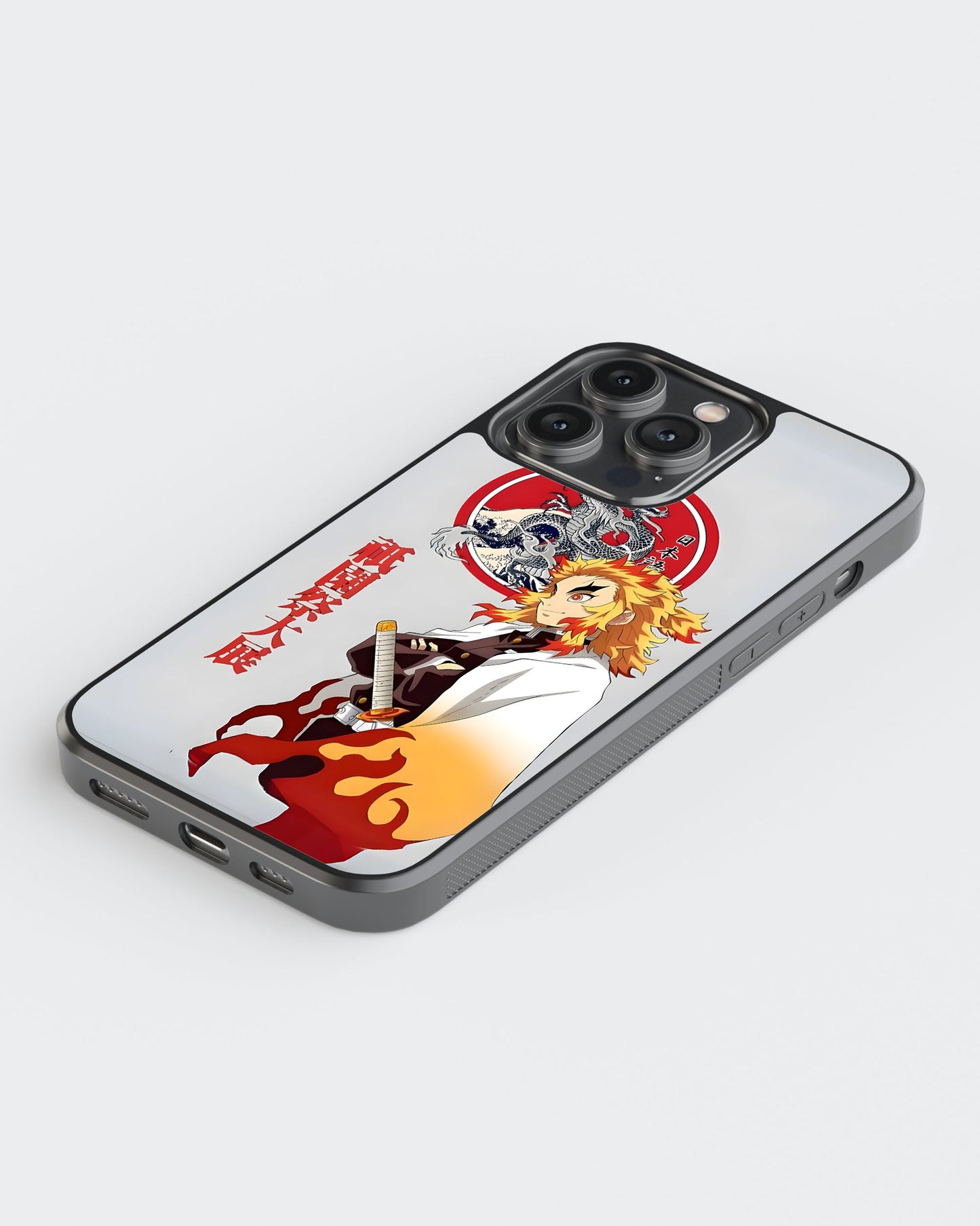 Demon Slayer Glass Mobile Case