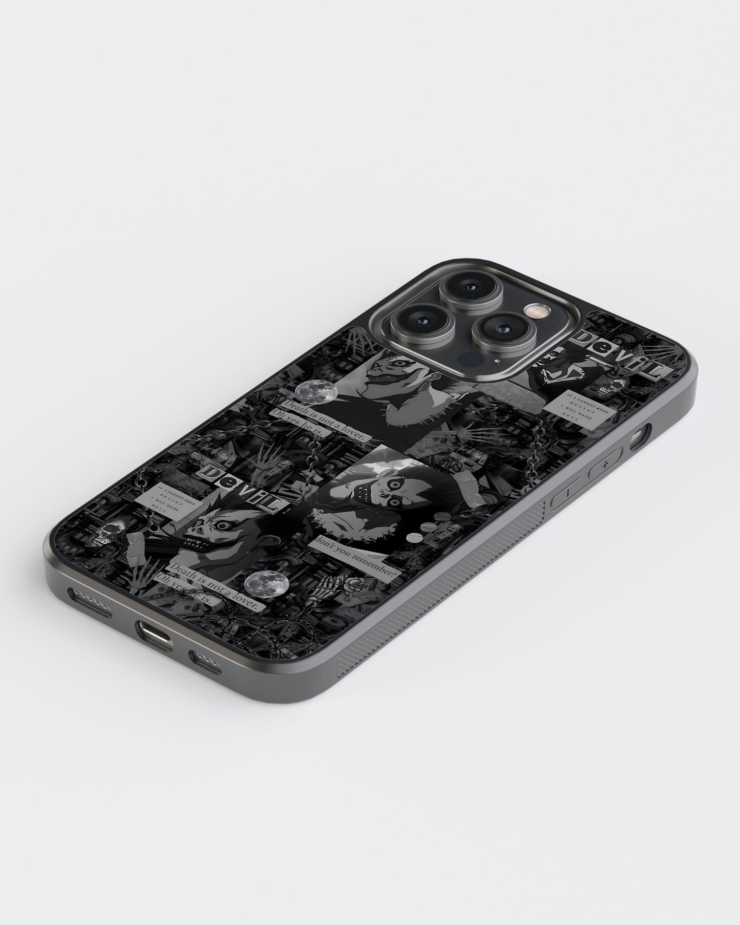 Death Note Glass Mobile Case