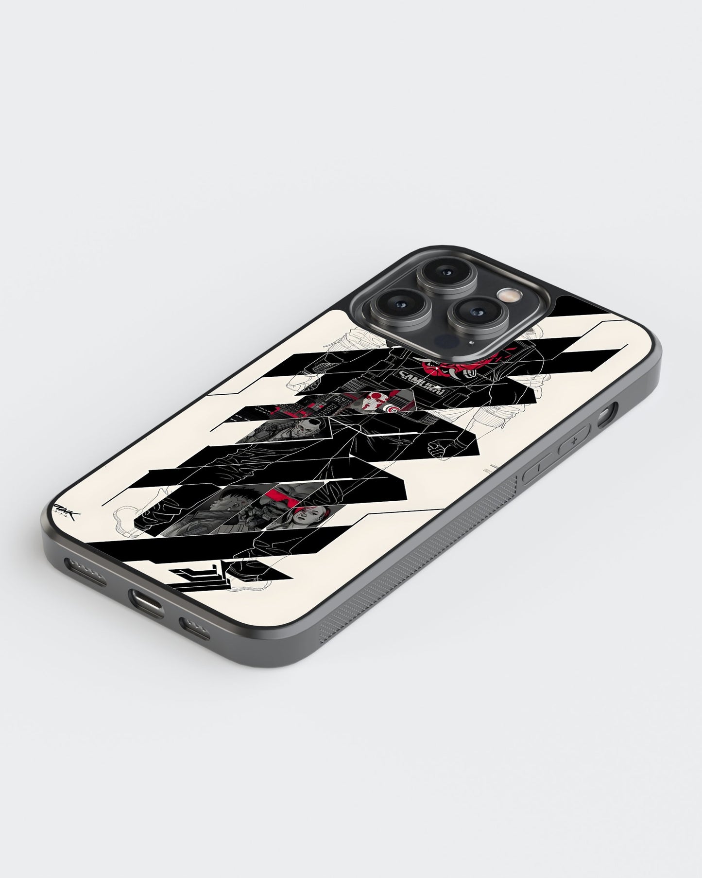 Cyberpunk Glass Mobile Case