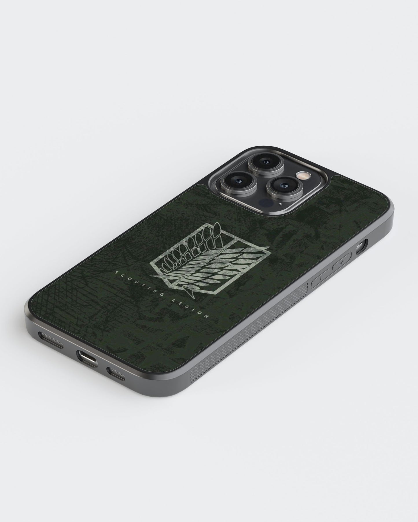 Attack On Titan Glass Mobile Case