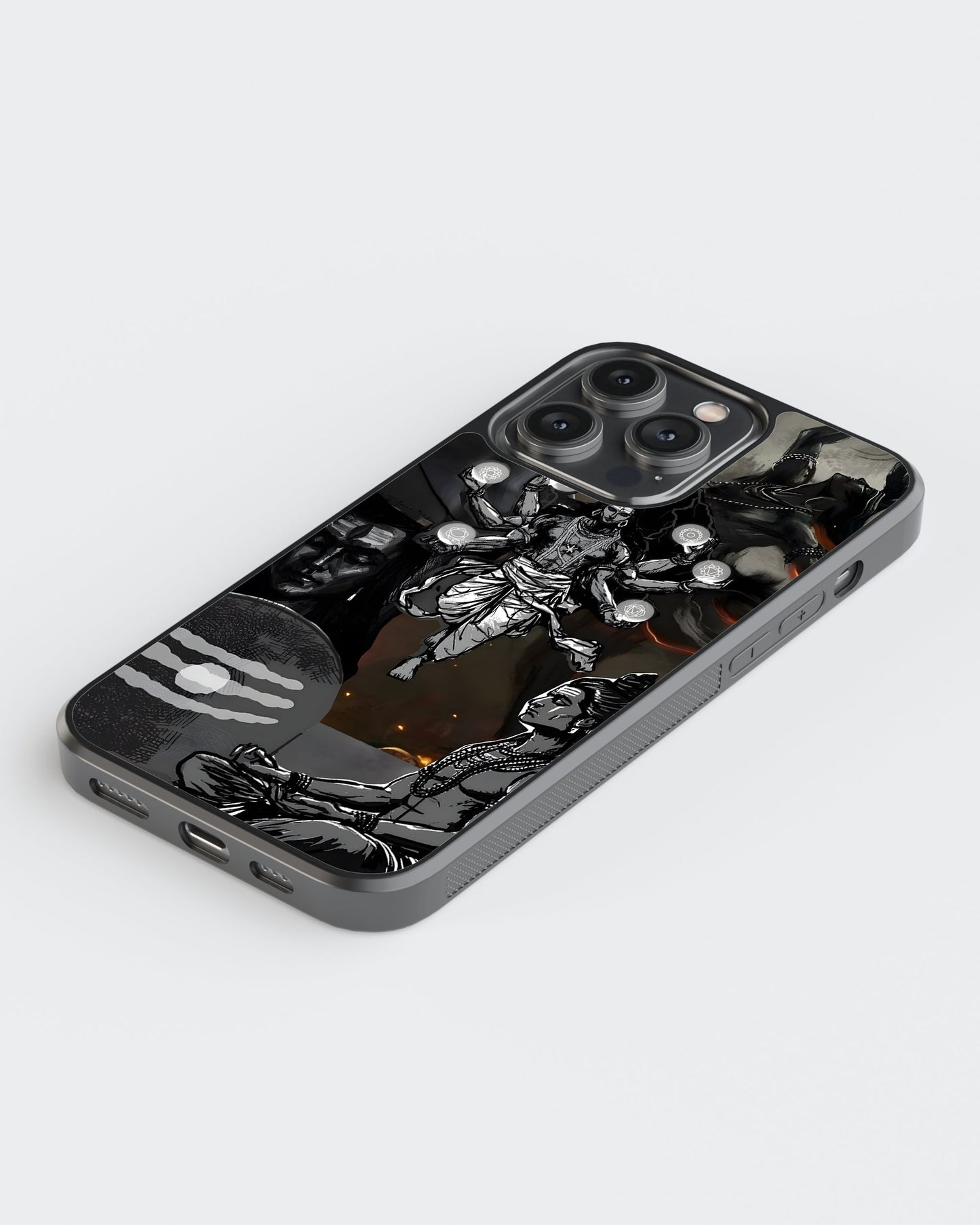 Hindu Gods Glass Mobile Case