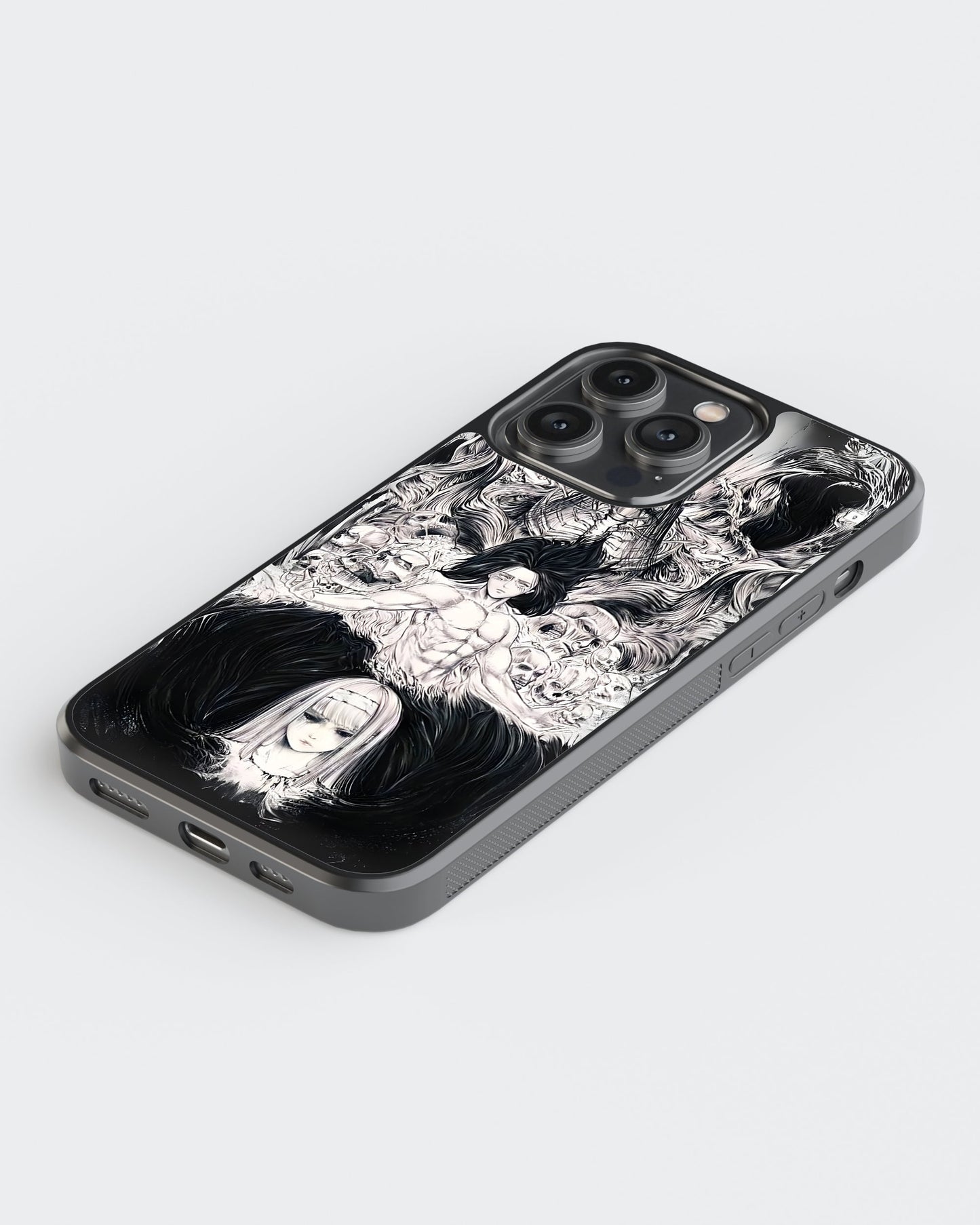 Attack On Titan Glass Mobile Case