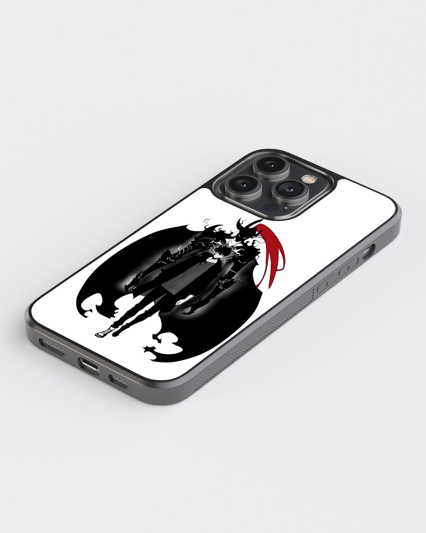 Solo Leveling Glass Mobile Case