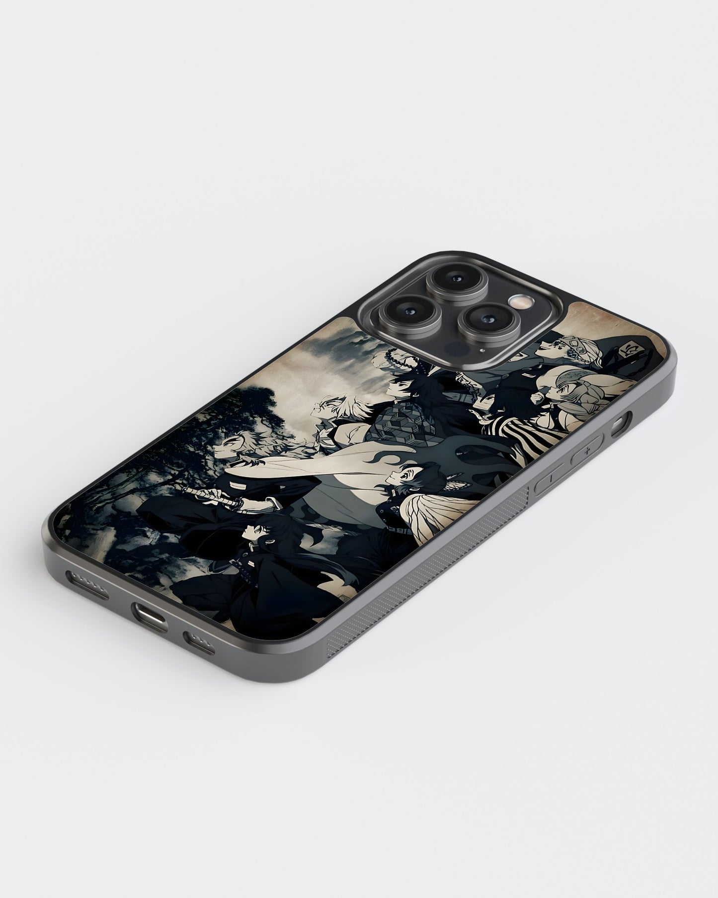Demon Slayer Glass Mobile Case